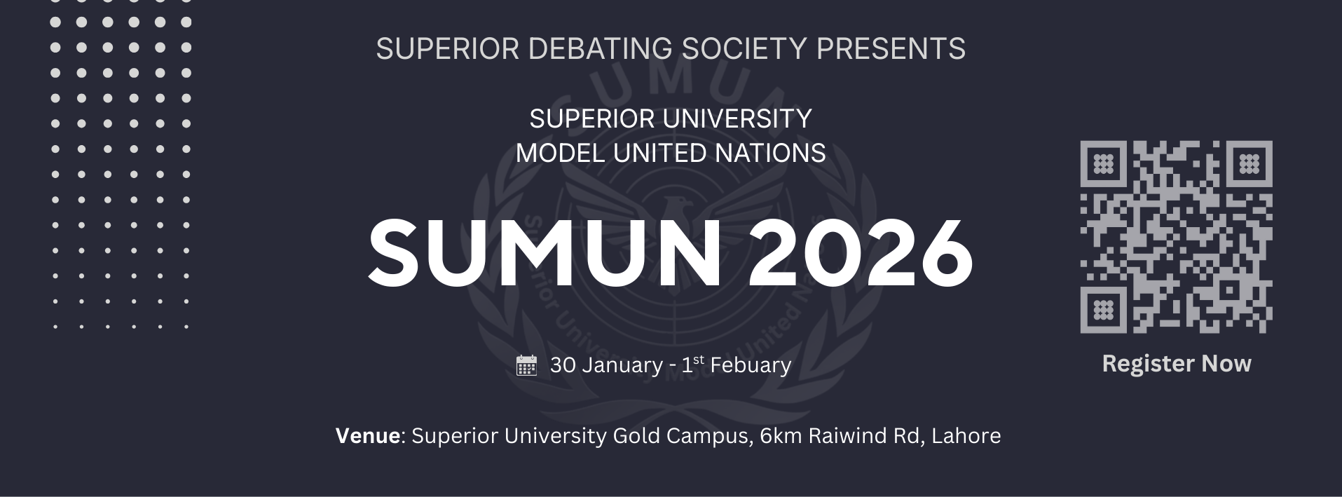 Superior University Model United Nations - SUMUN