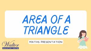 Walter - 🔺 Master the Area of a Triangle – Fast & Easy! Whether it’s in ...