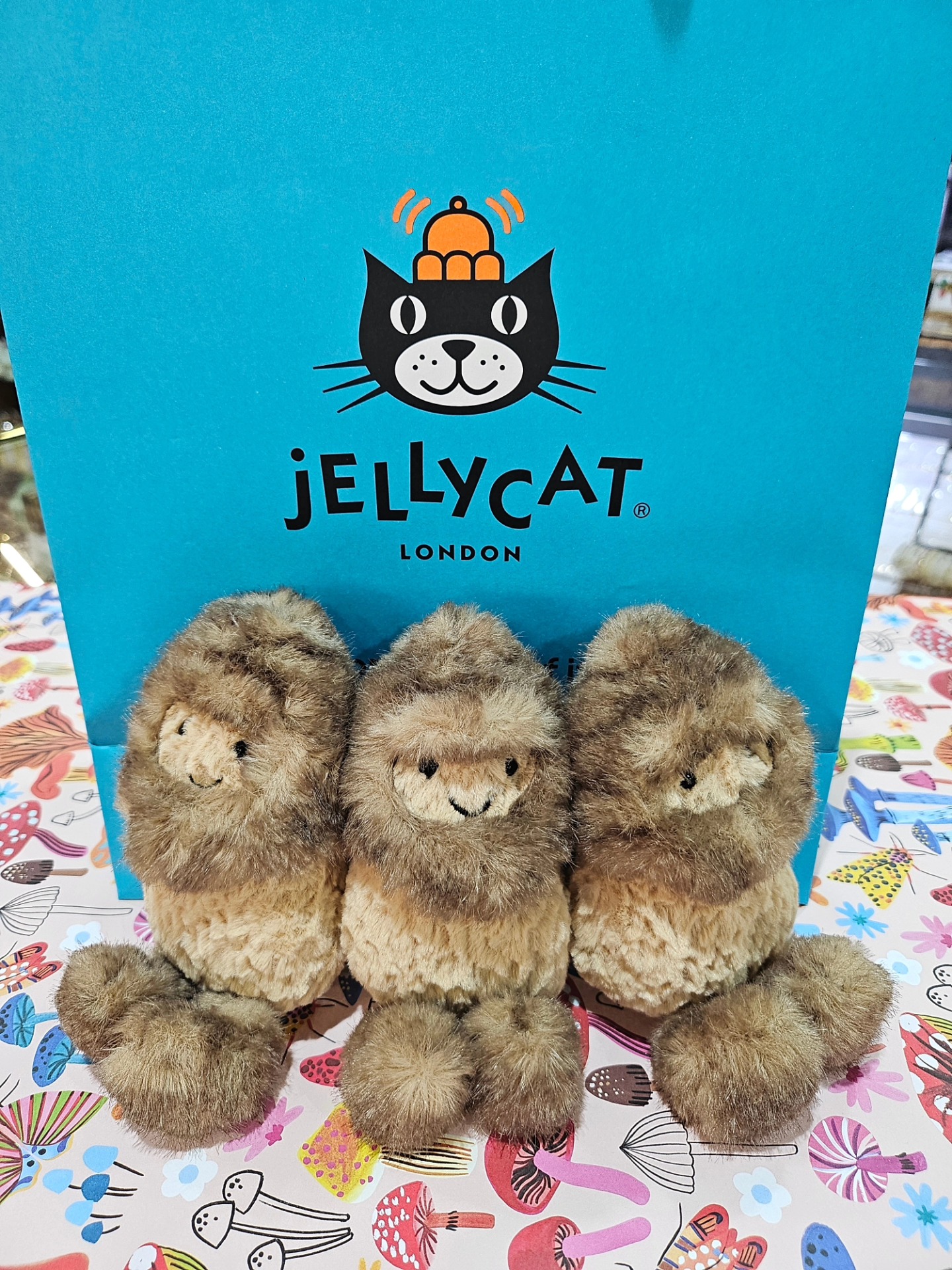 New Jellycat Amuseables Peanut Yeti outfit available