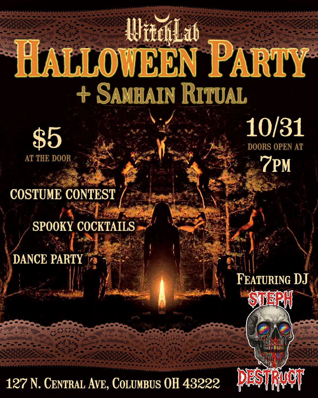 WitchLab Halloween Party!!!! And Samhain Ritual!!!!
