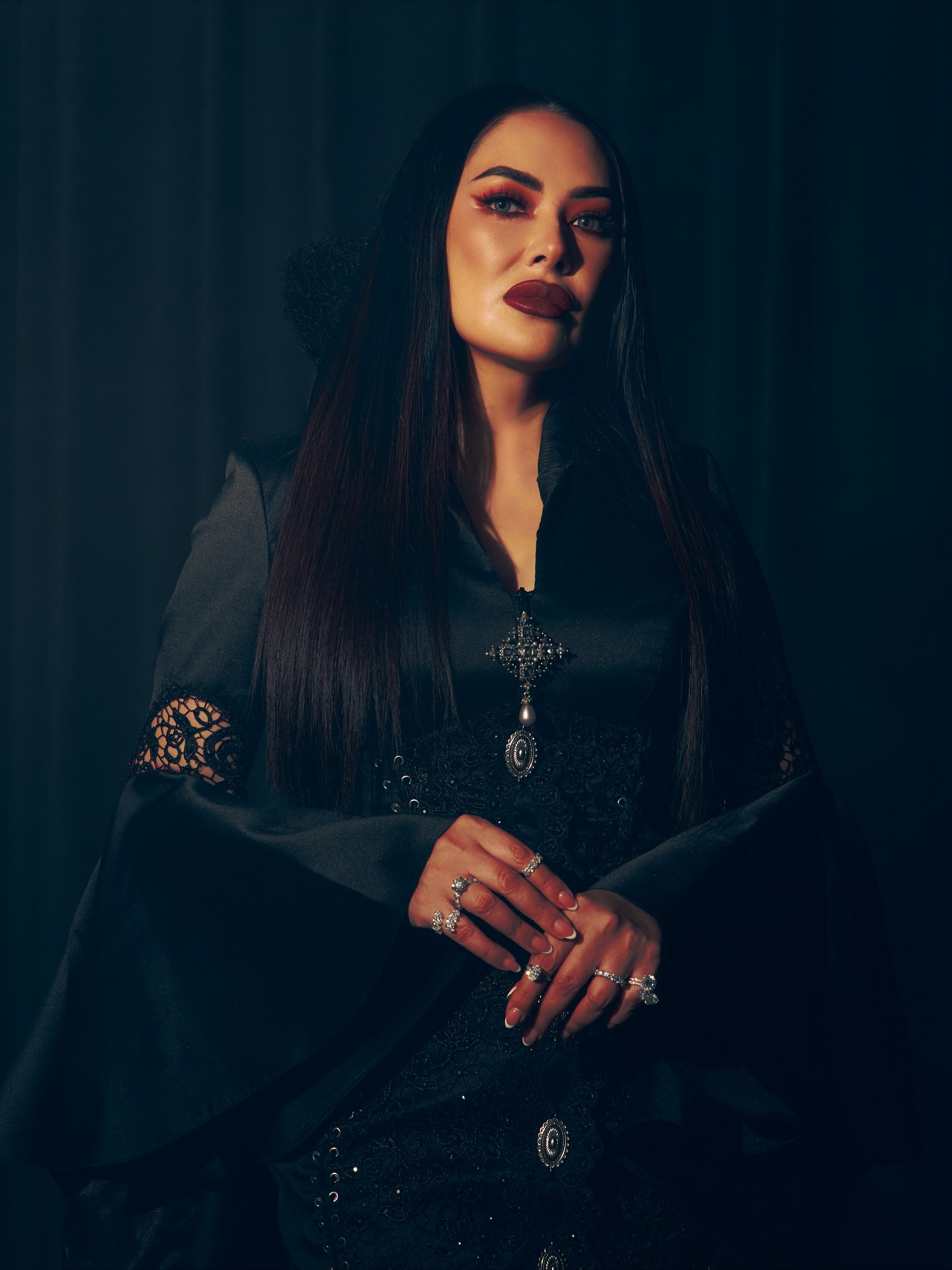 morticia addams black dress YOGFIT Costumes for Long Gothic Bat Sleeve Halloween Cosplay Costumes for Women : Clothing, Shoes & Jewelry Do not machine Wash Meet Morticia Addams  