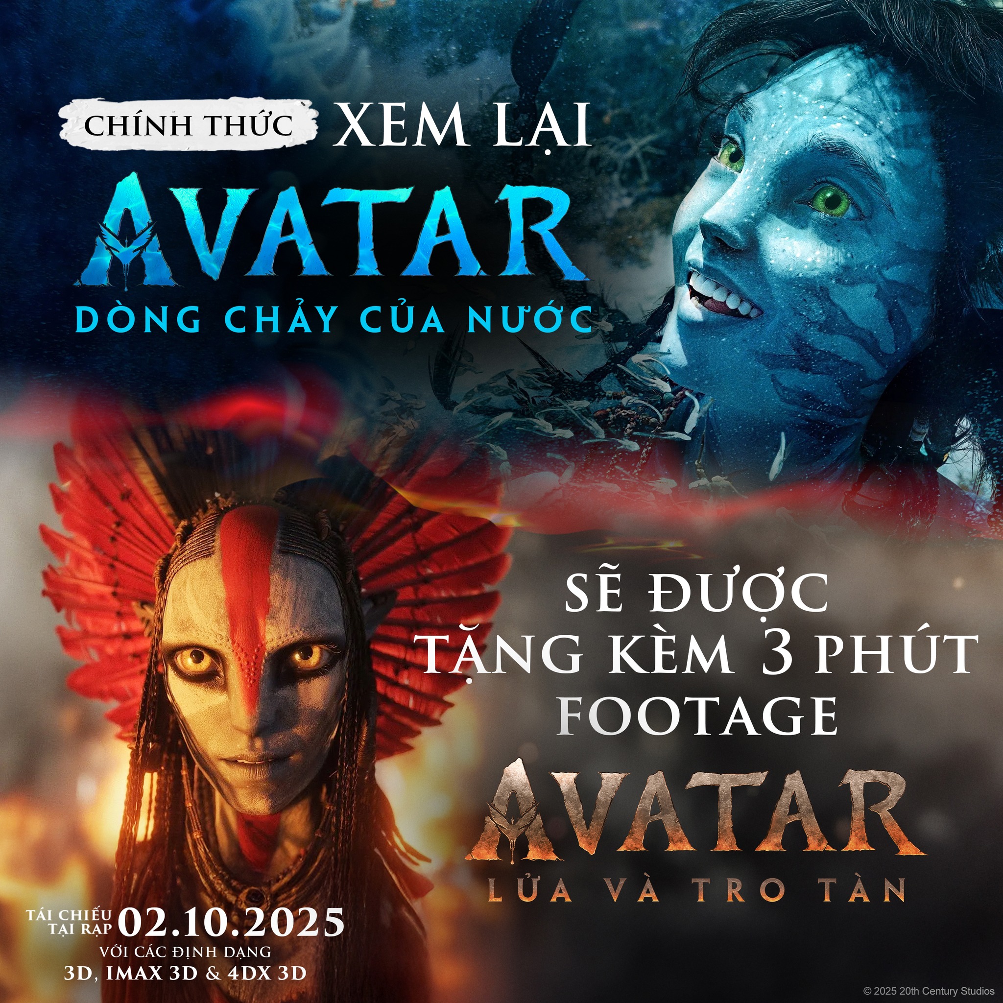 W2W - Hướng dẫn cách xem Avatar: Lửa Và Tro Tàn sớm nhất 👇 Đặt vé xem ...