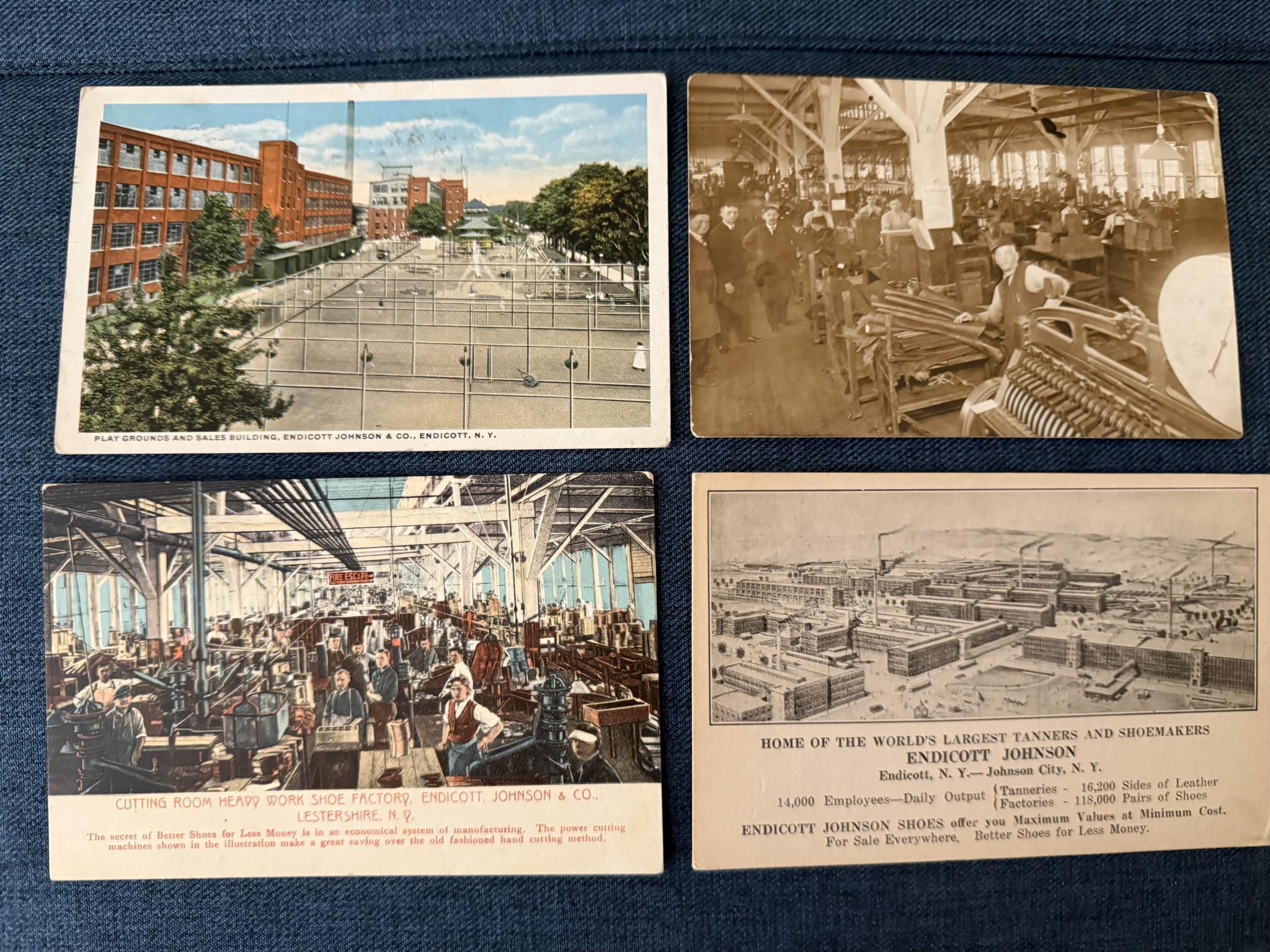 Endicott-Johnson Shoe factories were humming for over a century in
