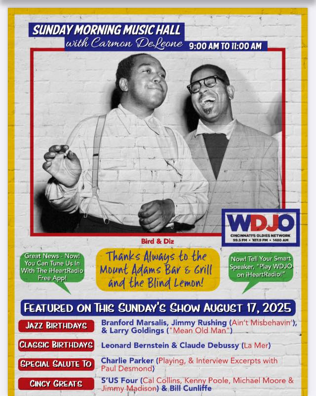 1480 WDJO - Maestro DeLeone is back Sunday morning at 9:00... | Facebook
