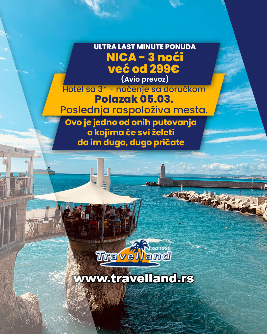 🌴 Nica za 8. mart – miris mora i... - Travelland agencija | Facebook