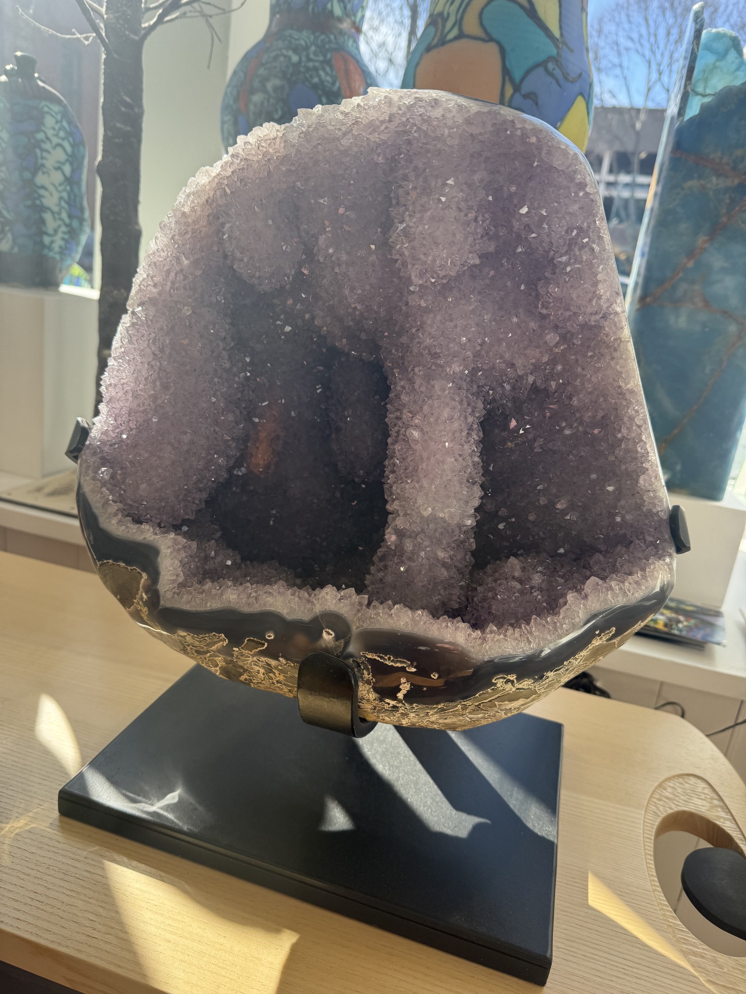 Huge Amethyst Crystal Geode! - Rocks, Fossils & Minerals - Portland ...