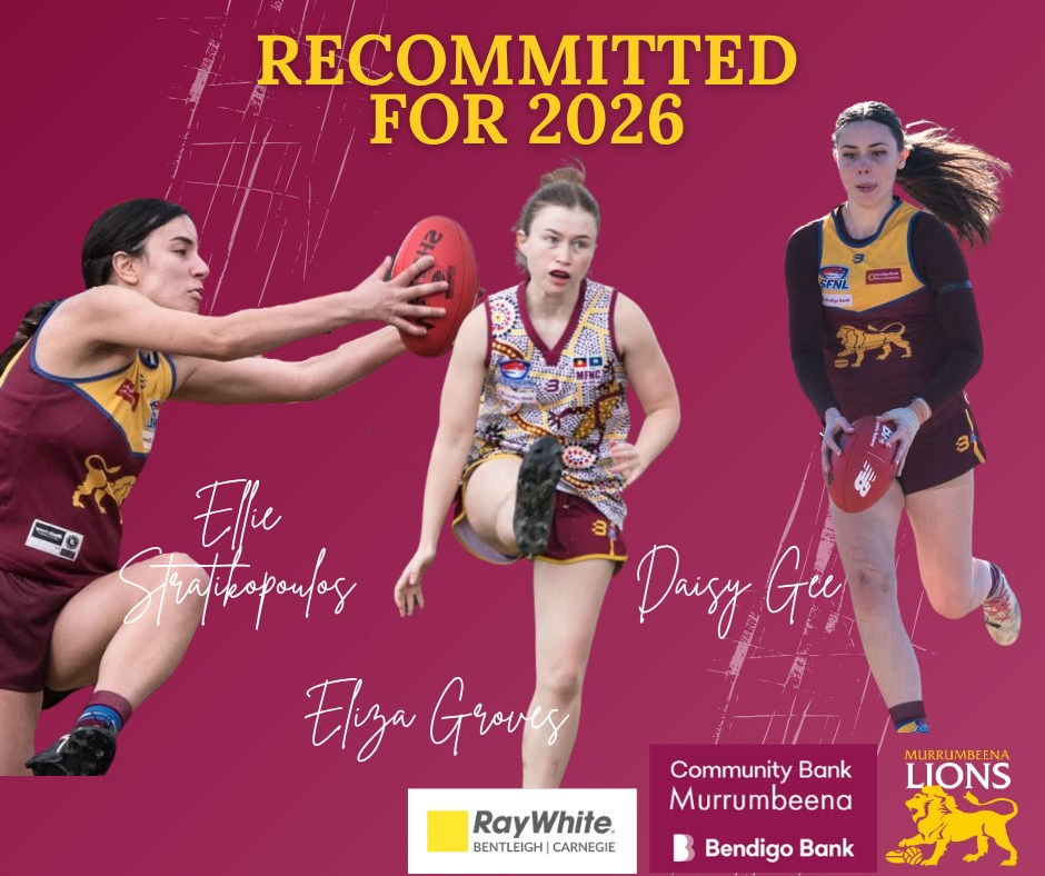 Recommitted for 2026!... - Murrumbeena Football Netball Club | Facebook