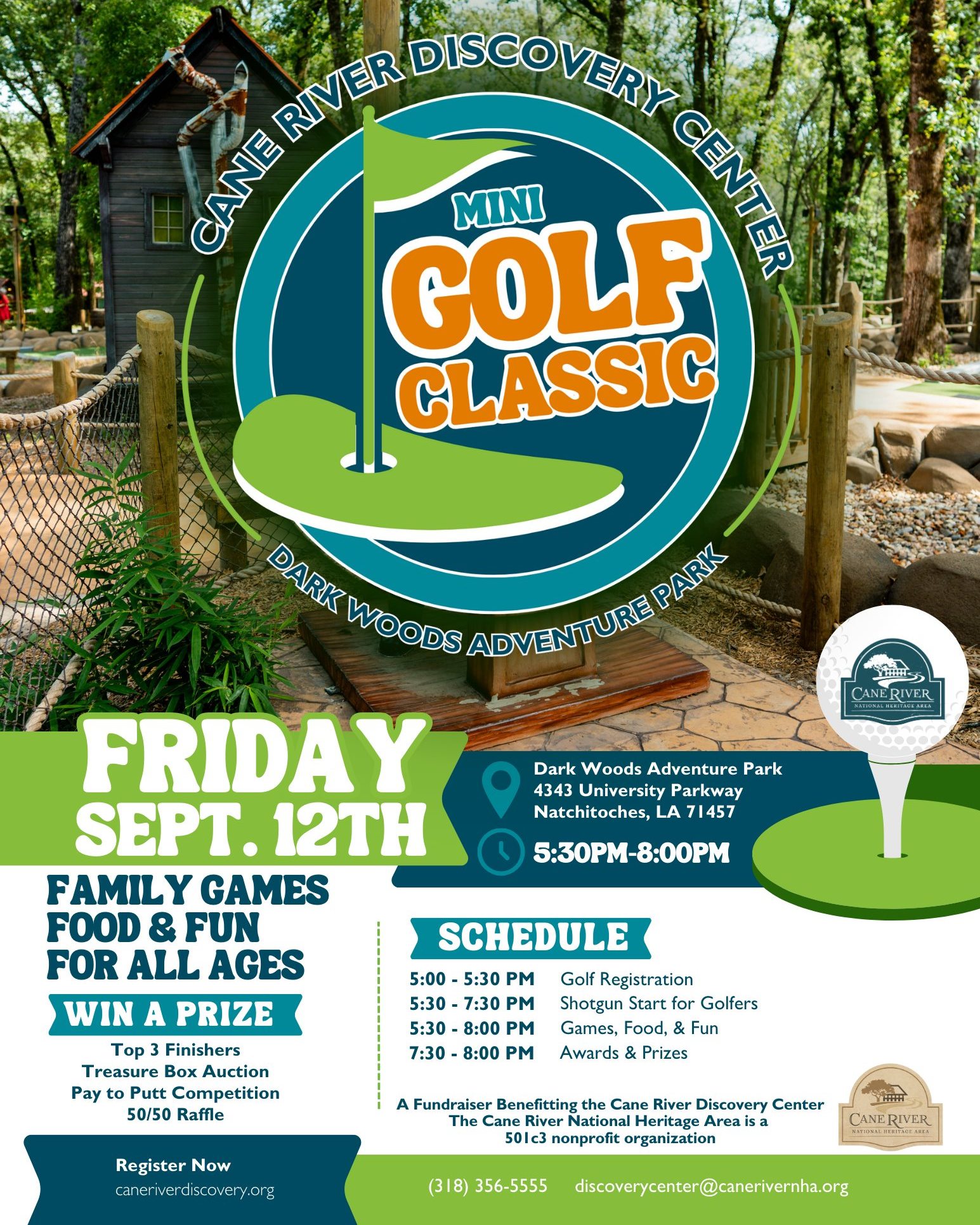 Dark - ⛳ There’s still time to sign up for the Cane River Discovery ...