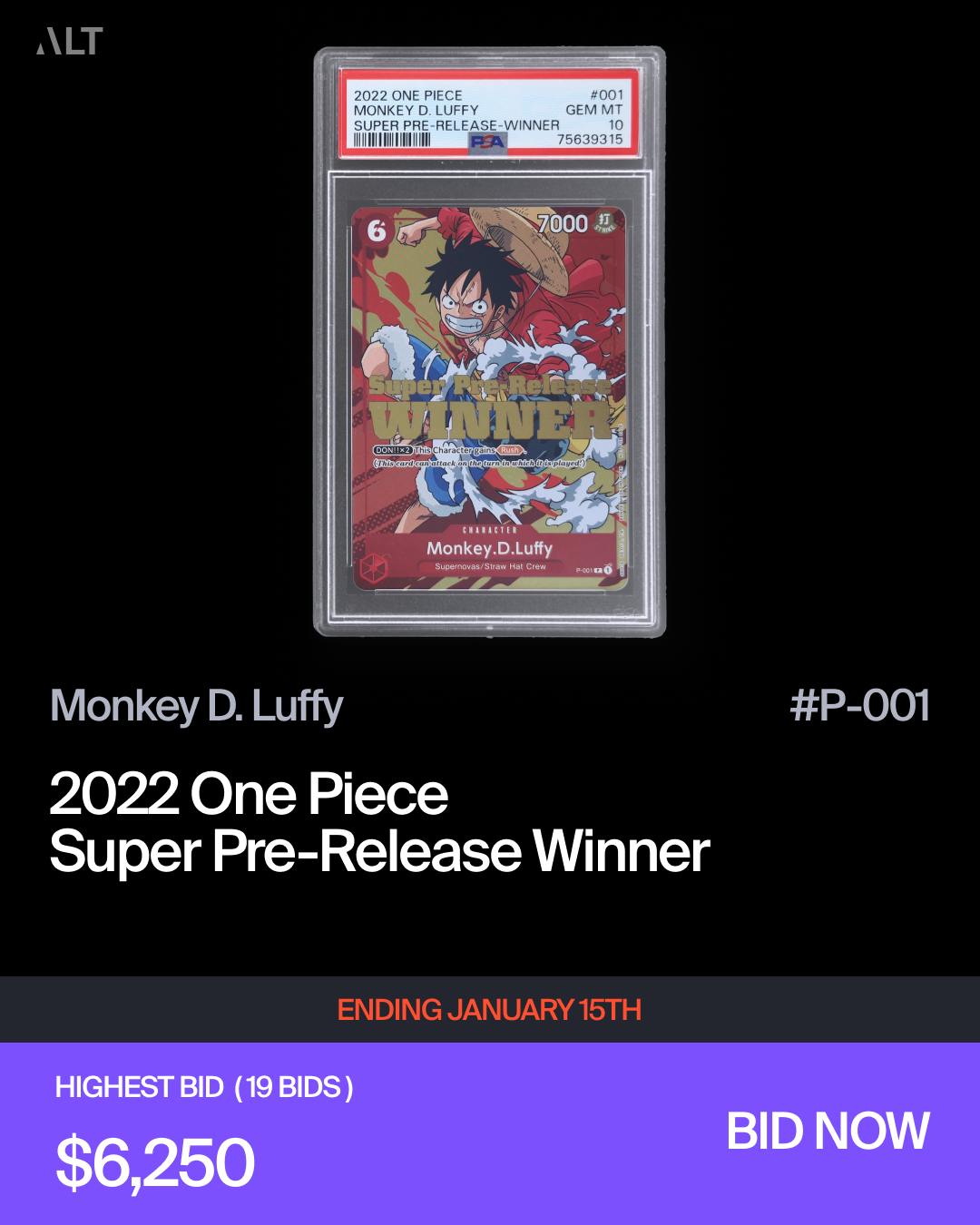 one piece card game super pre release OP-01 Romance Dawn Tony-Tony Chopper #ST01-006 Sup – Rotterdam Comics The item may be similar but not exactly the same as the image (e.g 2022 One Piece #001 Monkey