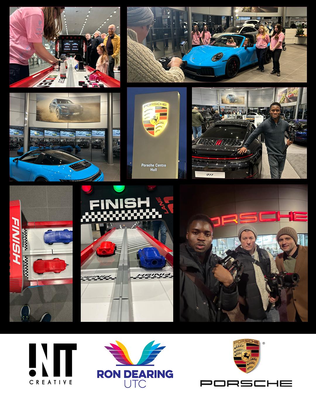 INIT - Great night filming at Porsche Centre Hull for Ron Dearing UTC’s ...
