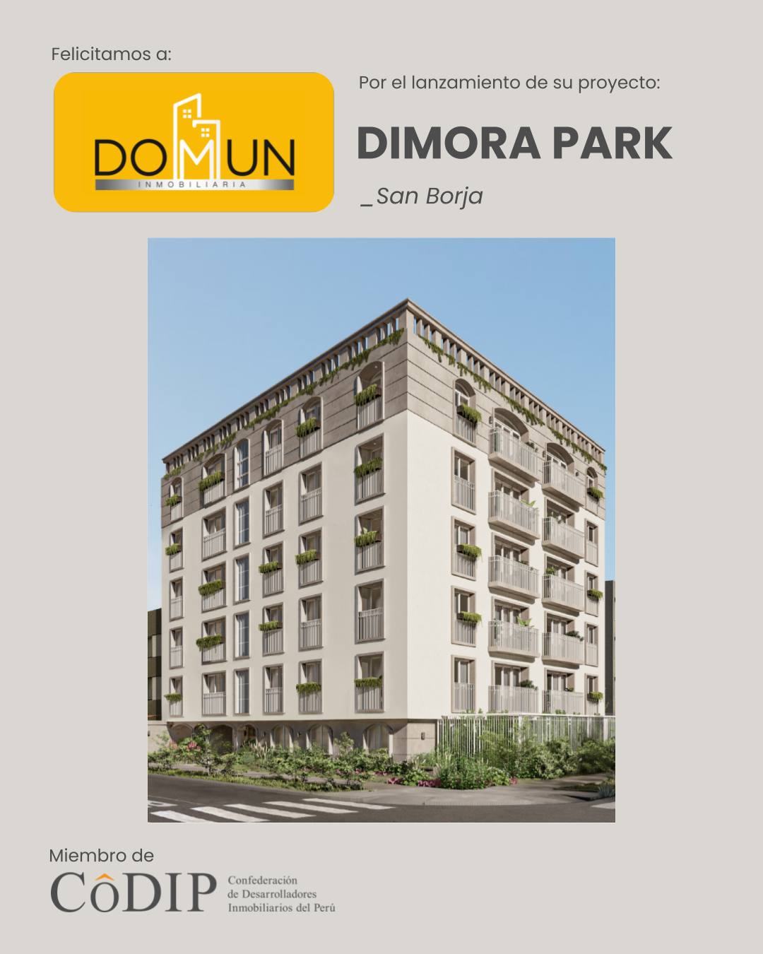Confederación - 🏗️ Felicitamos a Domun Inmobilairia por el exitoso ...