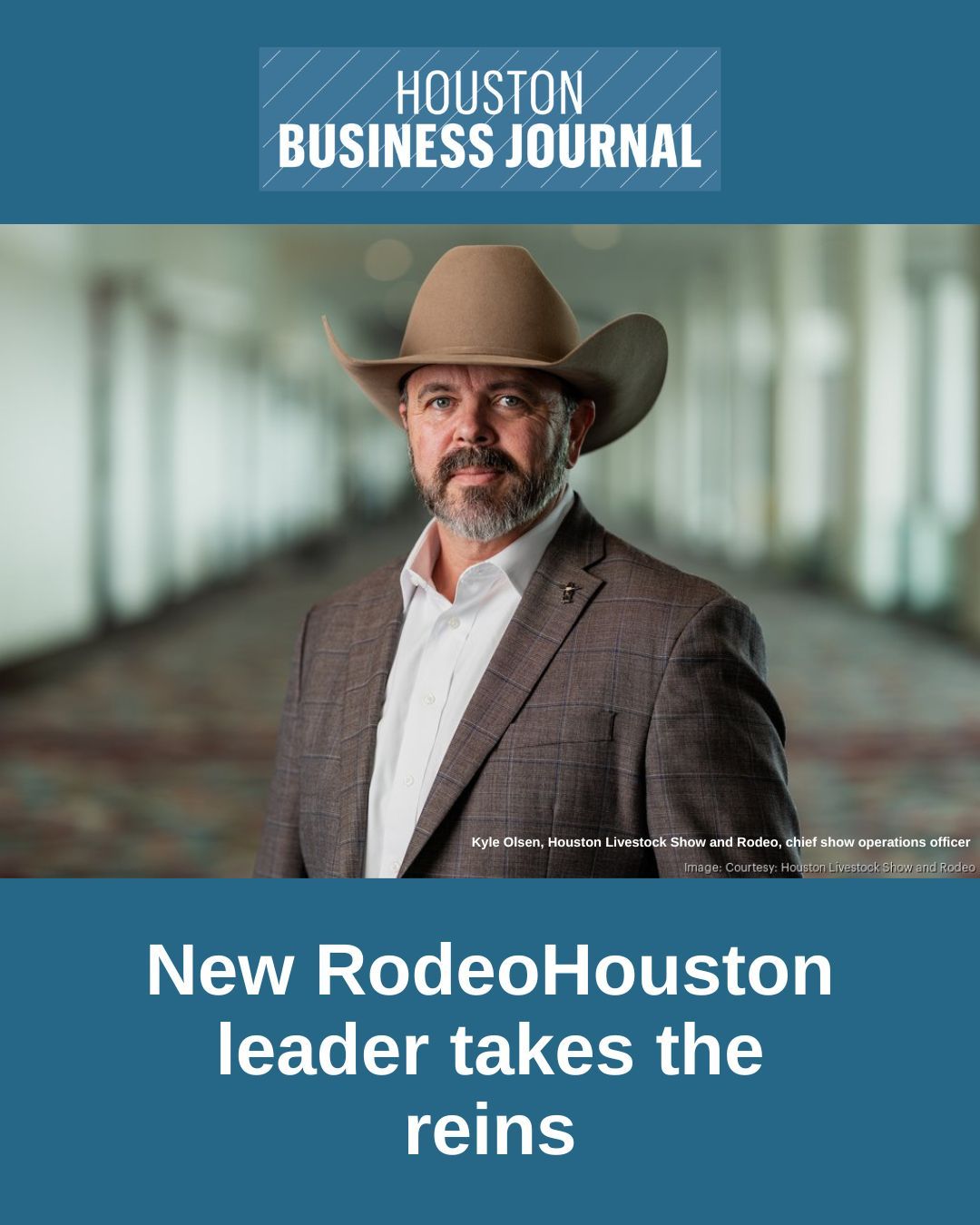 Houston - Next year's RODEOHOUSTON will be run by a familiar name ...