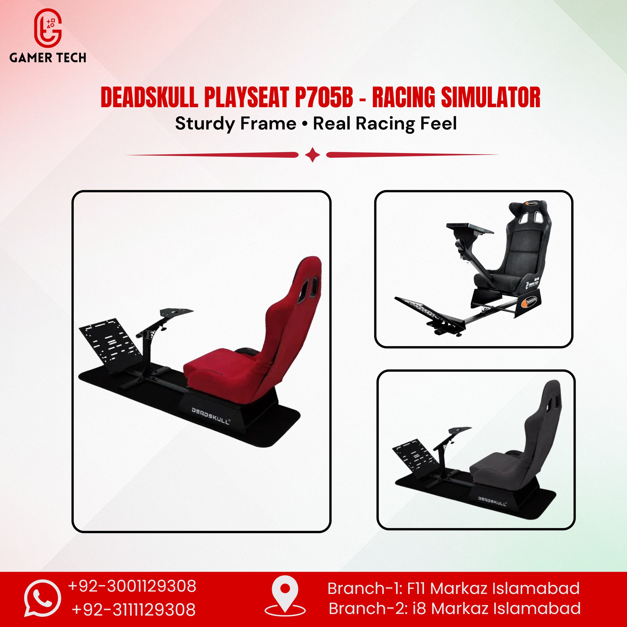 Gamer - 🔥 DeadSkull Playseat Racing Simulator – P705B! Turn your gaming ...