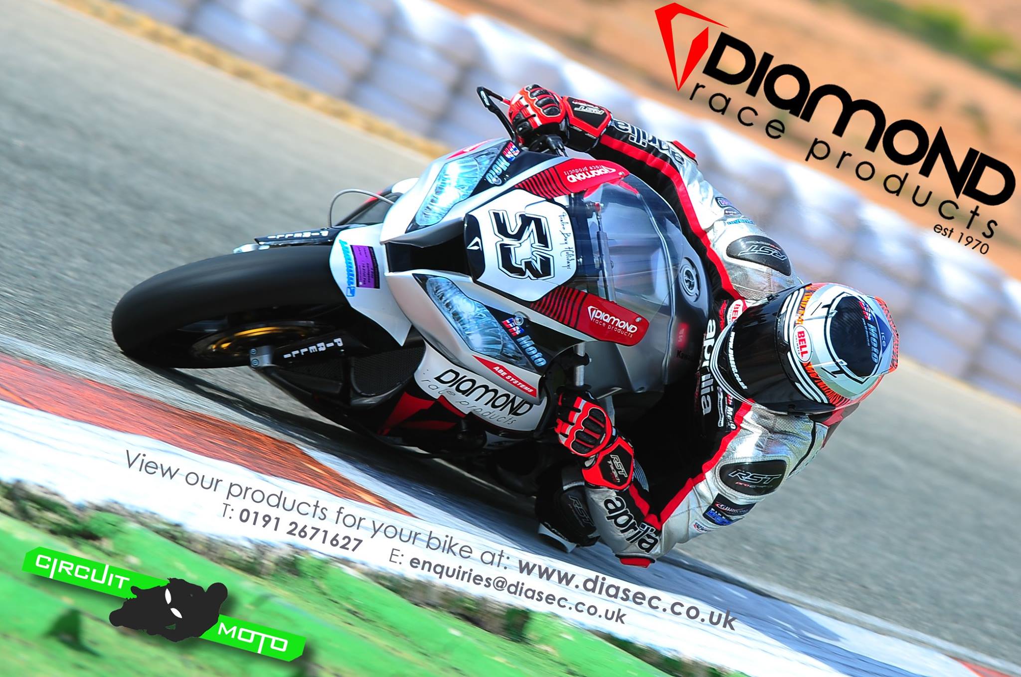 Diamond Race Products - Tyre Heaters, Rearsets, Clip-on's, Folding ...