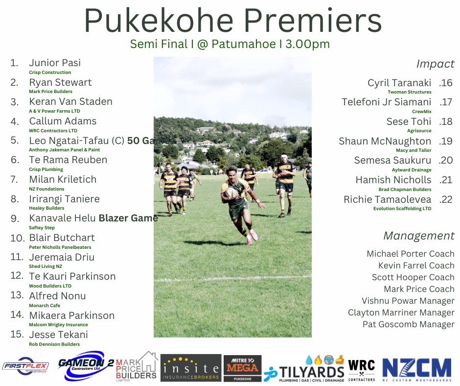 Pukekohe Rugby Club | Pukekohe East