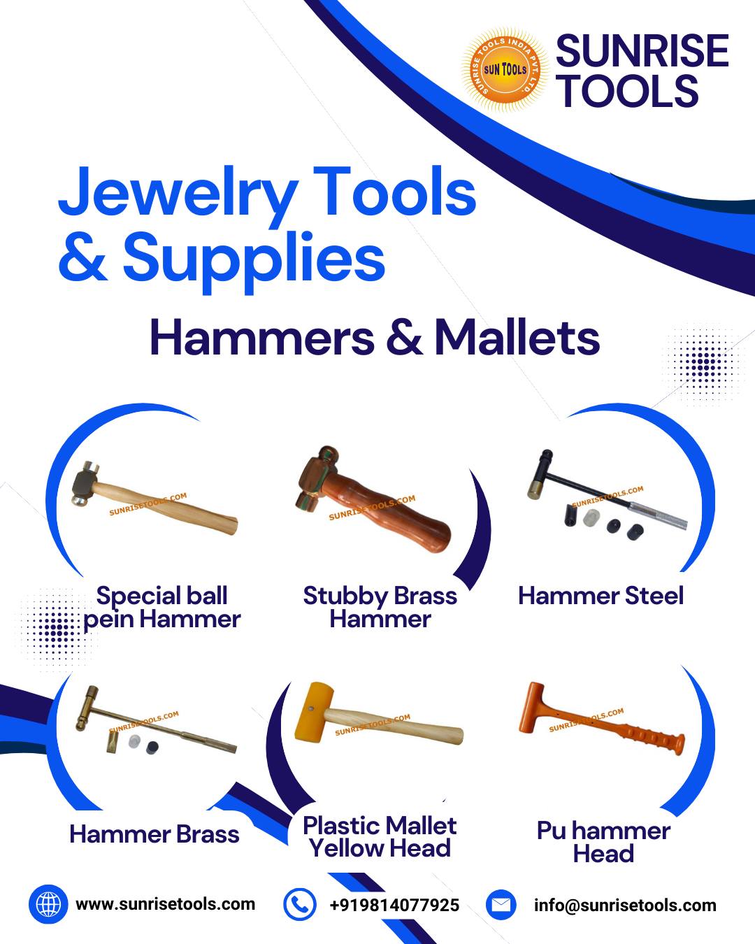 Jewellery Tools And Supplies- Sunrise Tools India Pvt Ltd