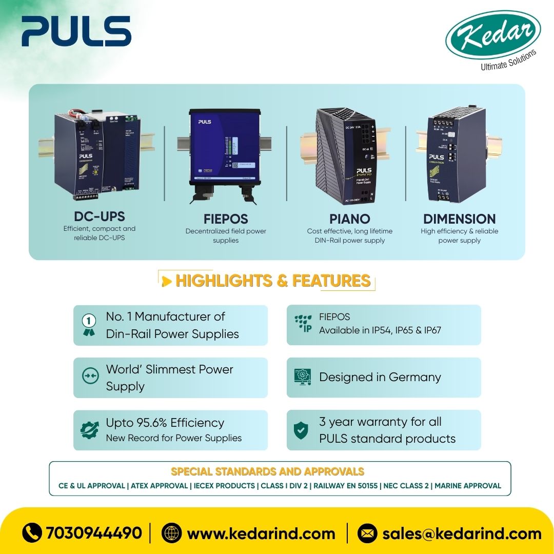 Power your automation with... - KEDAR Industries | Facebook