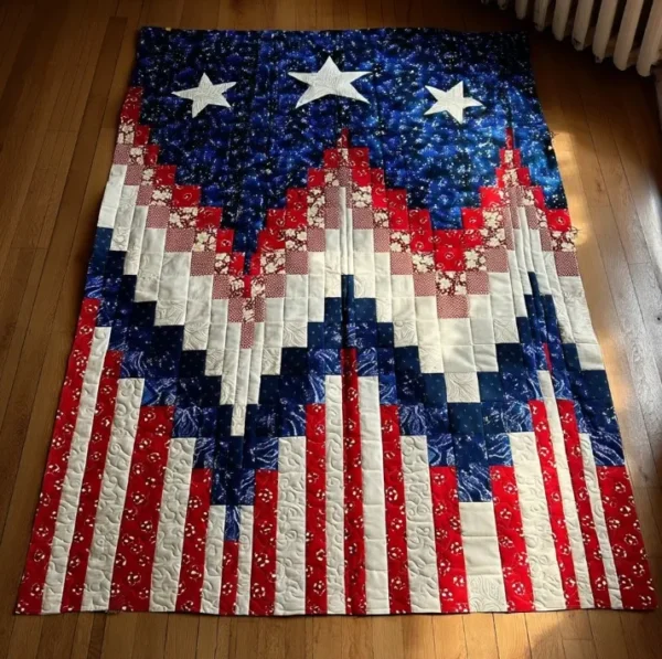 Quilting Patterns Free Exchange | American Flag Quilt | Facebook