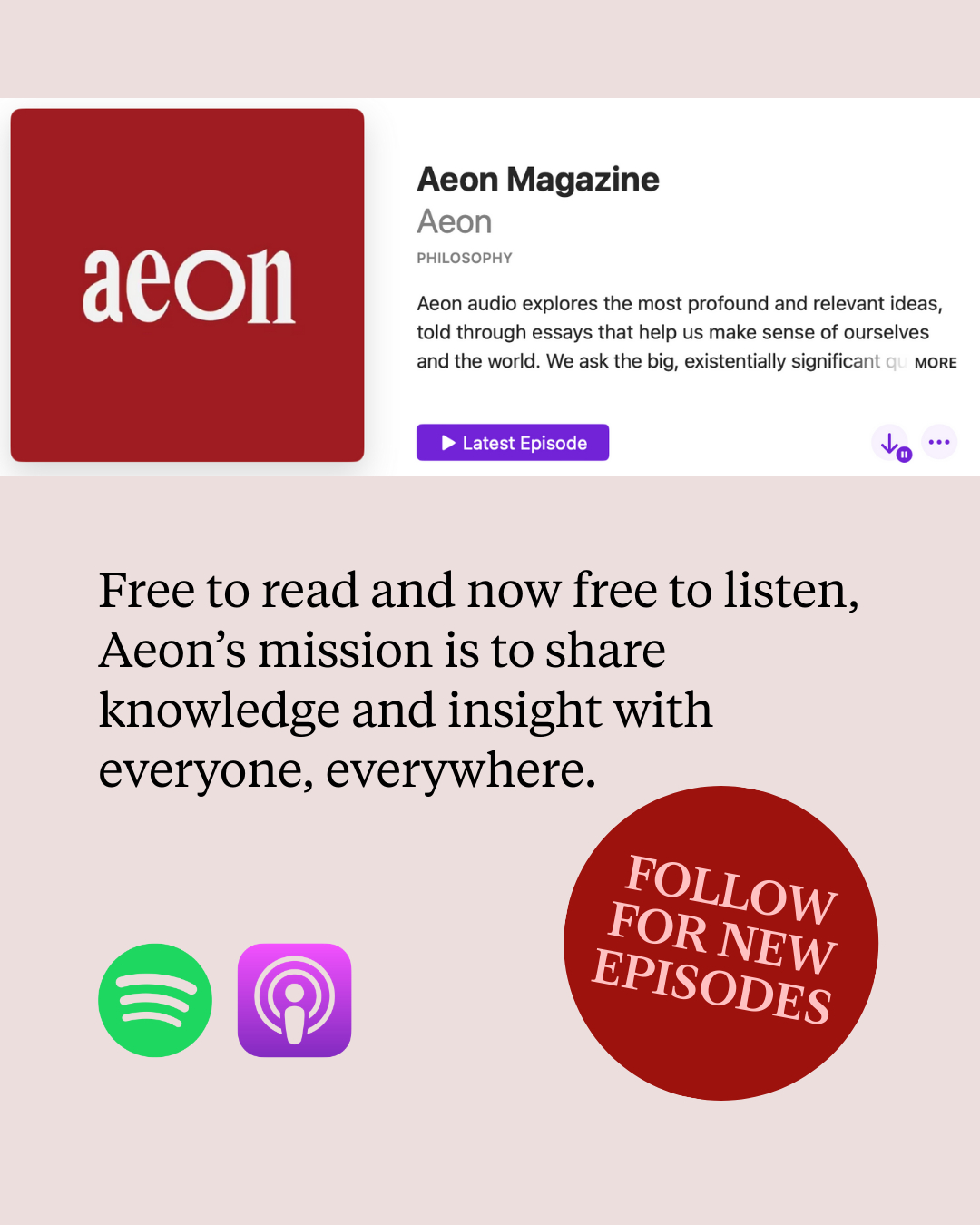 Aeon - Aeon audio explores the most profound and relevant ideas, told ...