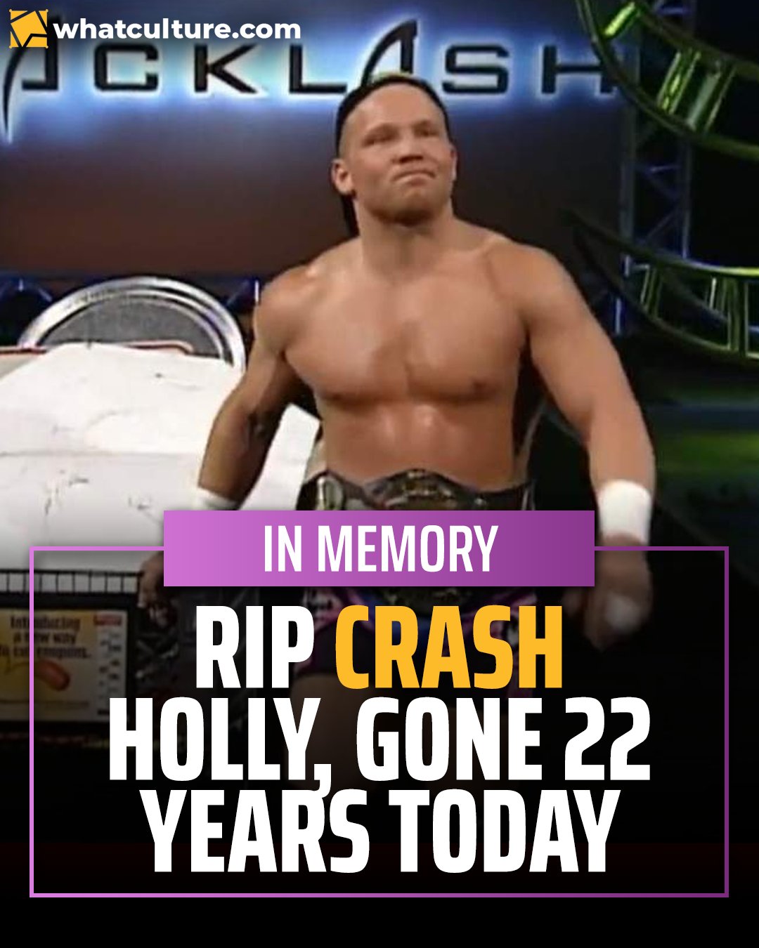 WhatCulture - Remembering the late Crash Holly, who passed away 22 ...