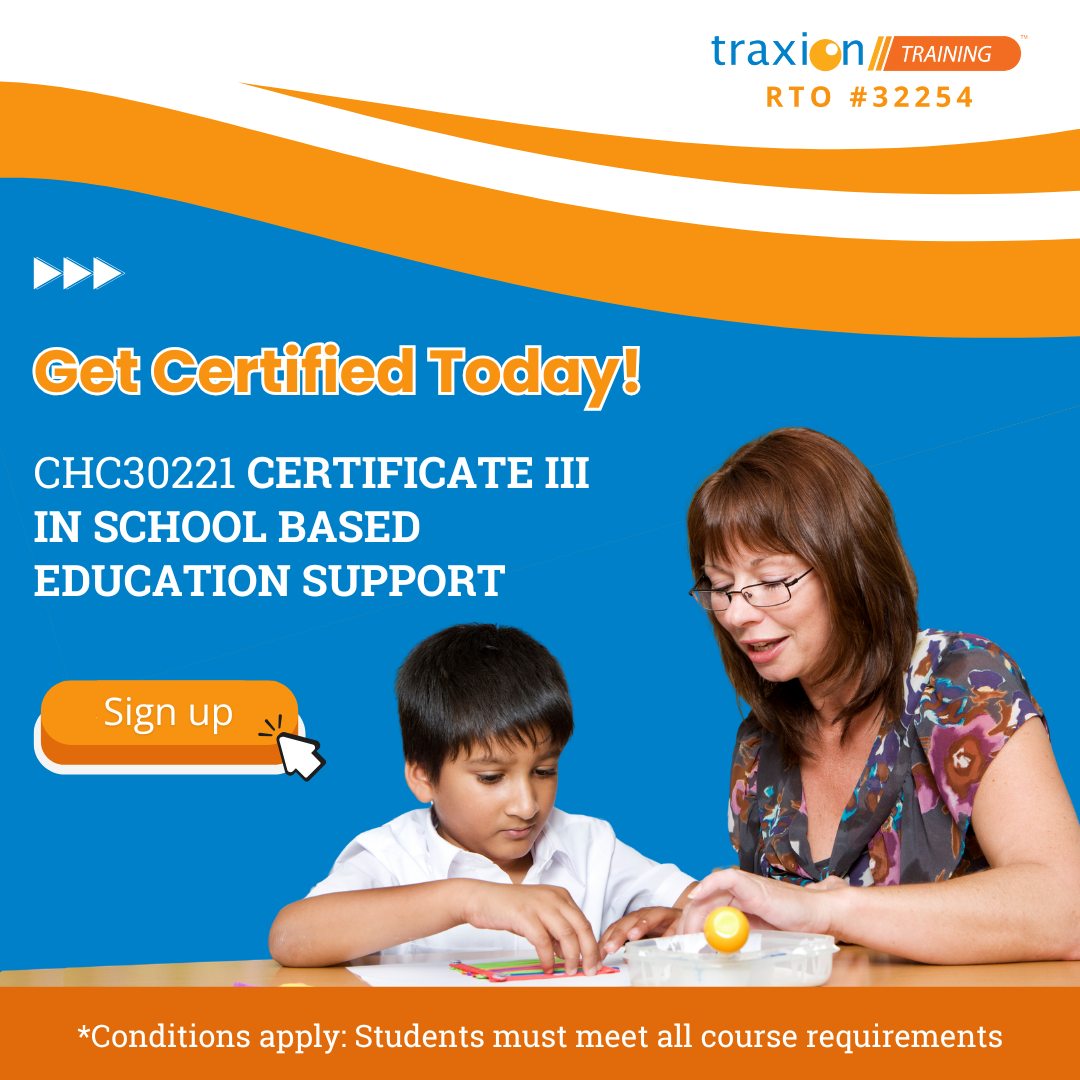🌟 CHC30221 Certificate III... - Traxion Training - RTO #32254 | Facebook