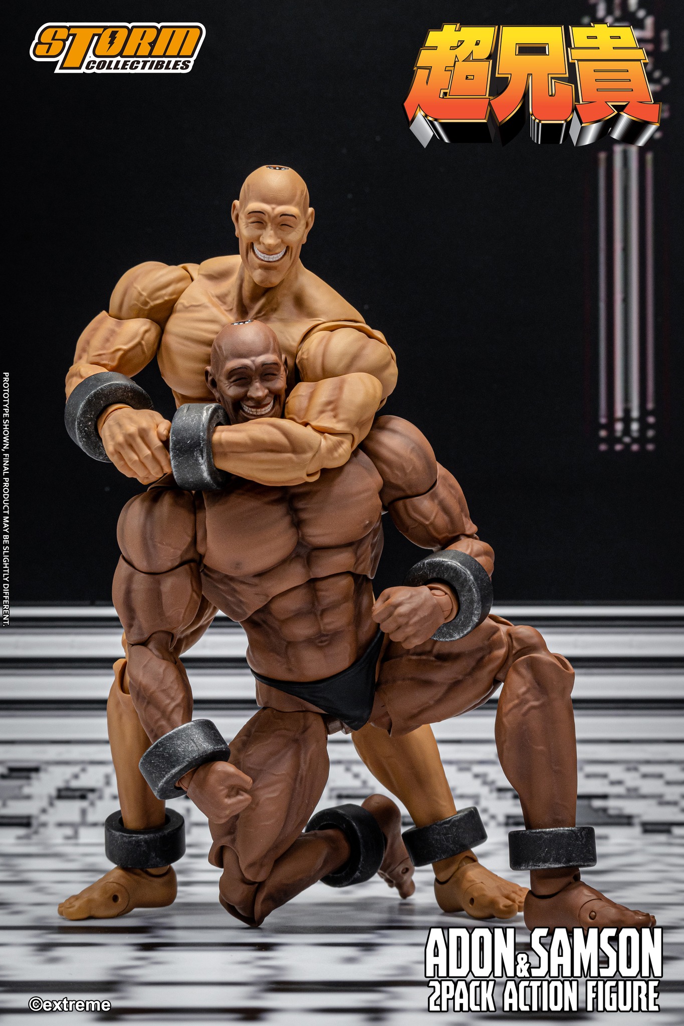 Toy - Preorder Storm Toys : Chou-Aniki Action Figure Adon & Samson 2 ...