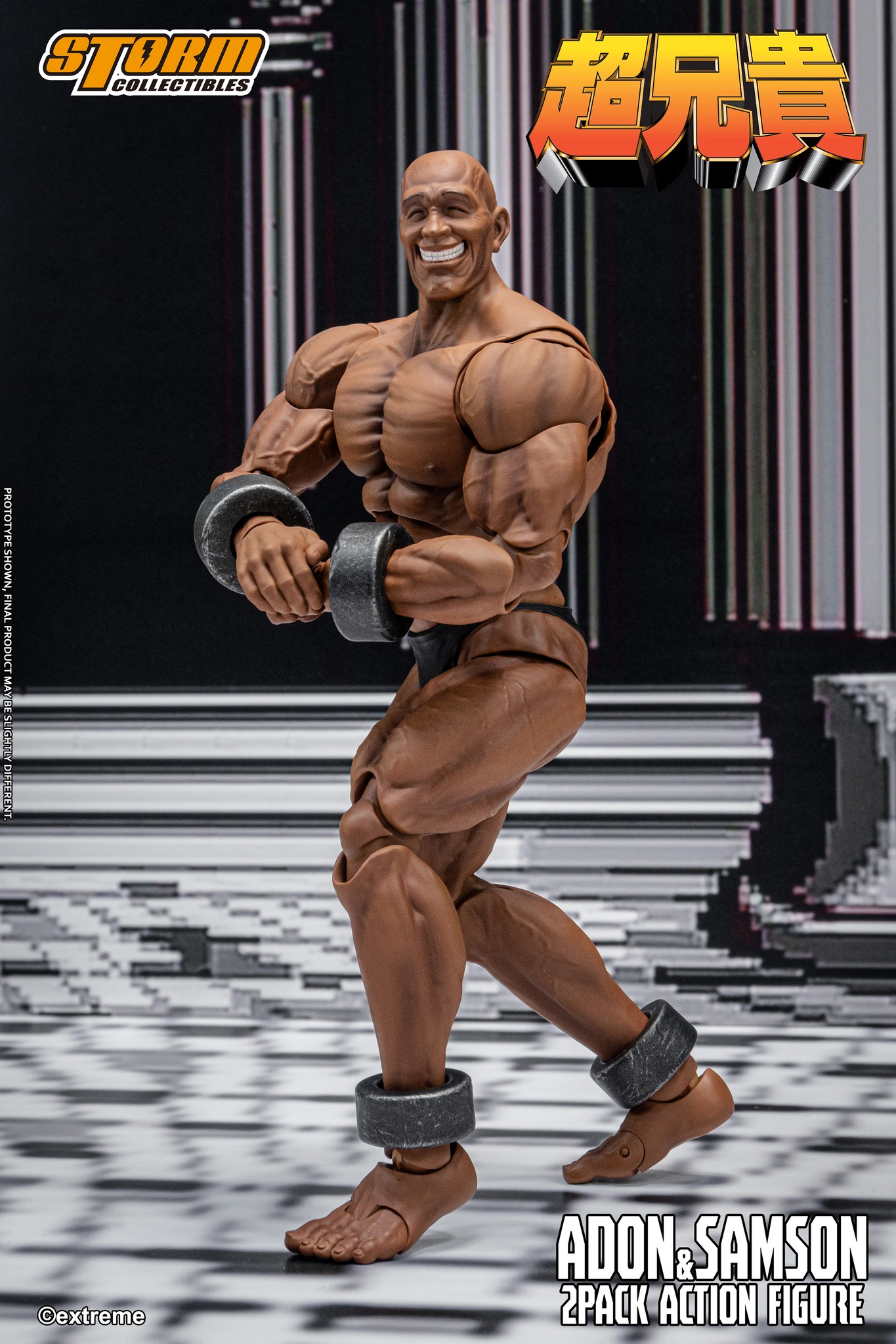 Toy - Preorder Storm Toys : Chou-Aniki Action Figure Adon & Samson 2 ...