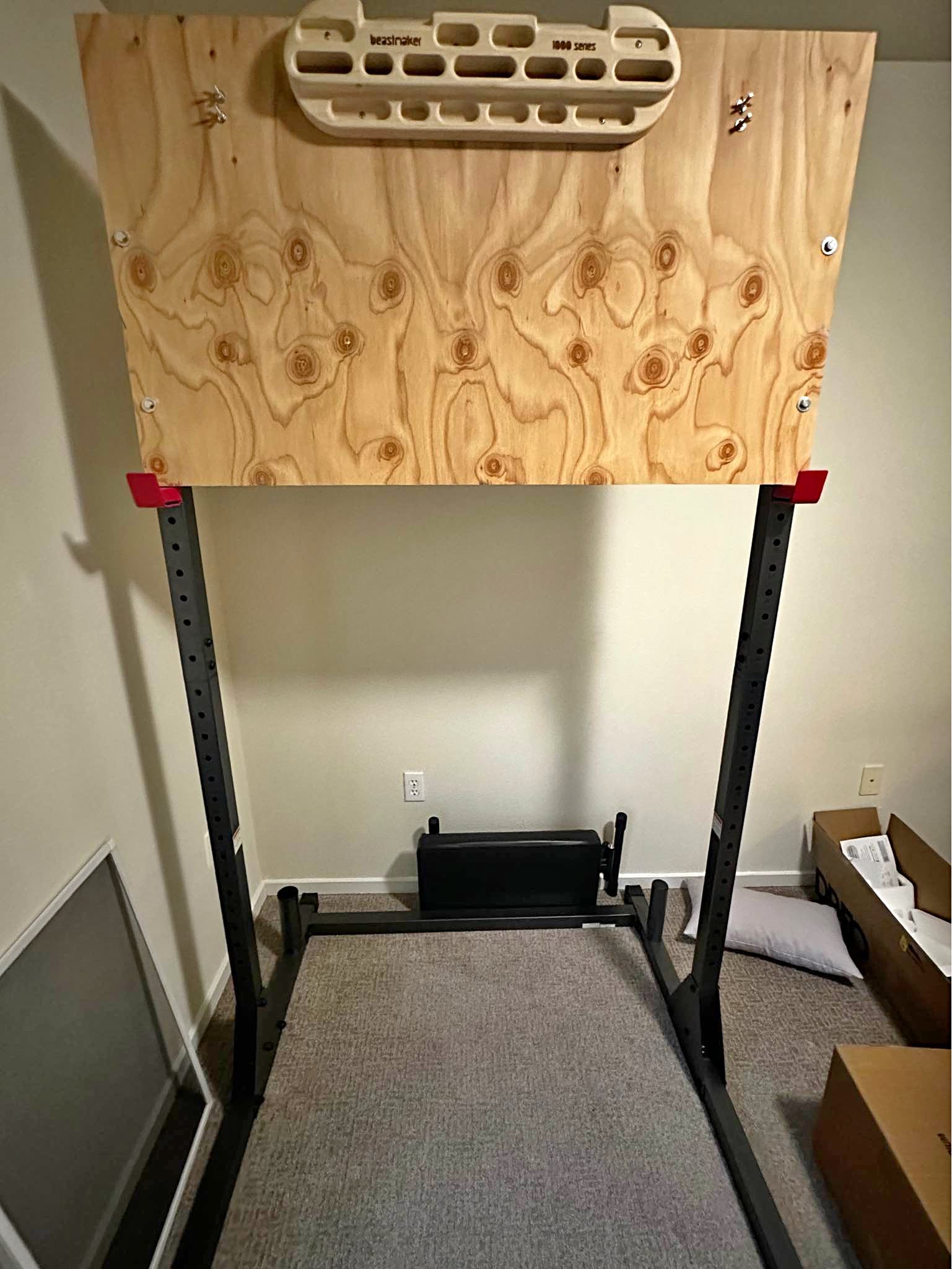 Beastmaker 1000 custom hangboard setup - Weight Lifting Machines ...