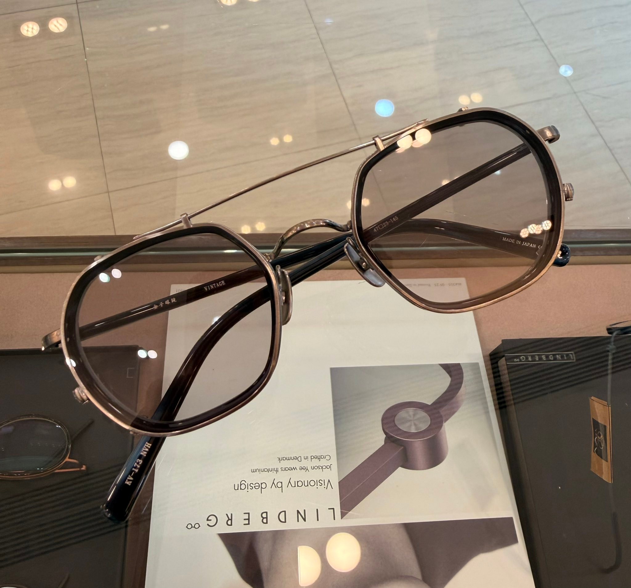 金子眼鏡-KV173-NVH Clip-on系列#金子眼鏡#YEN形品眼鏡#Handmade #手造 