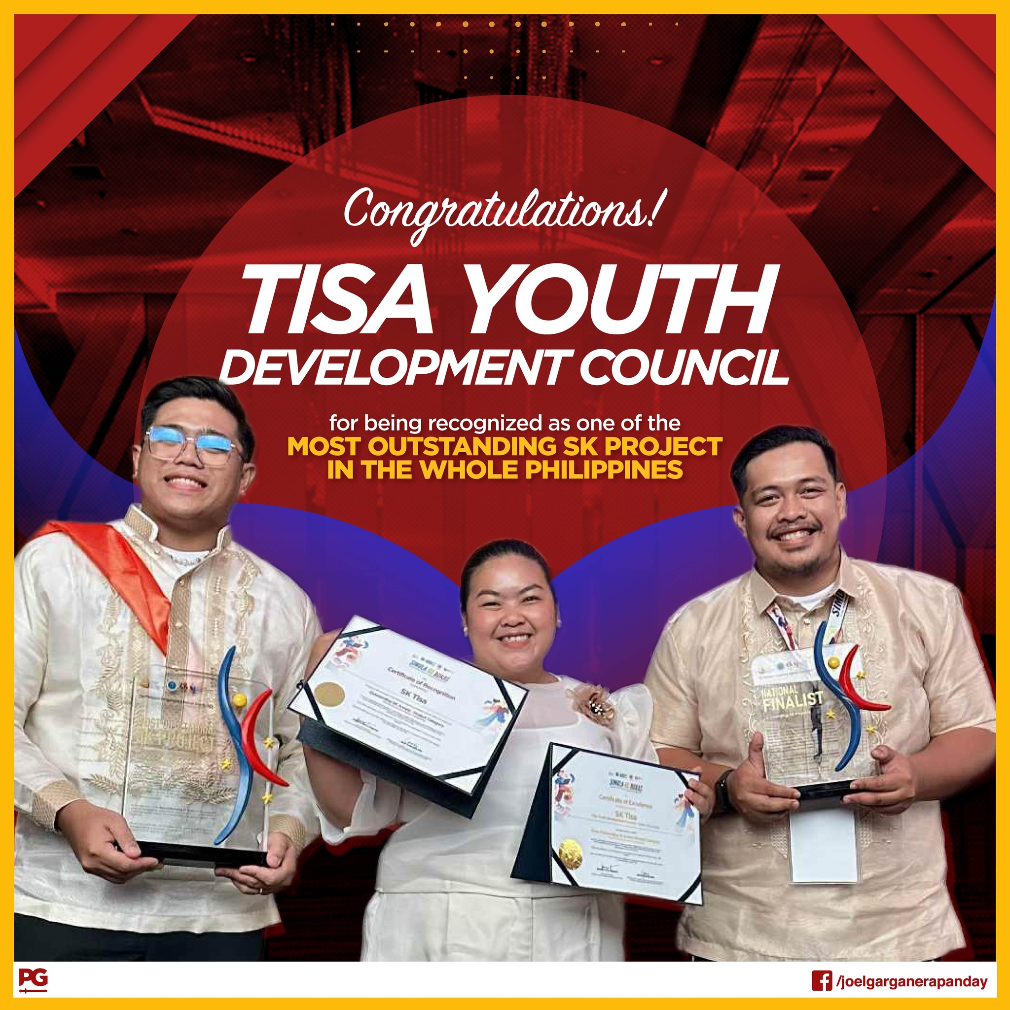 Joel - Congratulations to SK Tisa for being recognized as one of the ...