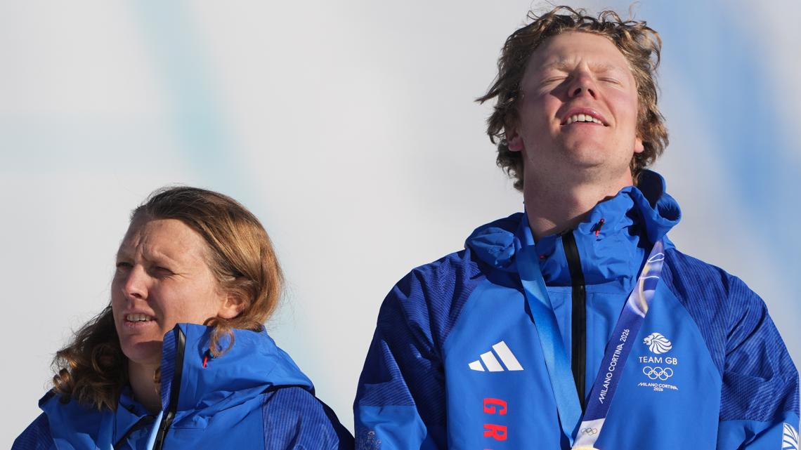 First - Britain won its 1st gold medal on the snow at the Winter ...