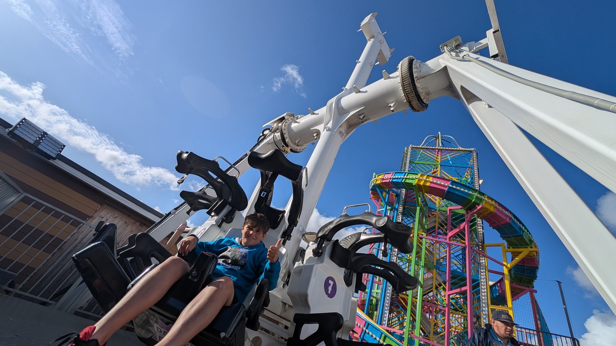 PT - Final trip of the weekend to Southside Funfair and to ride THIS ...