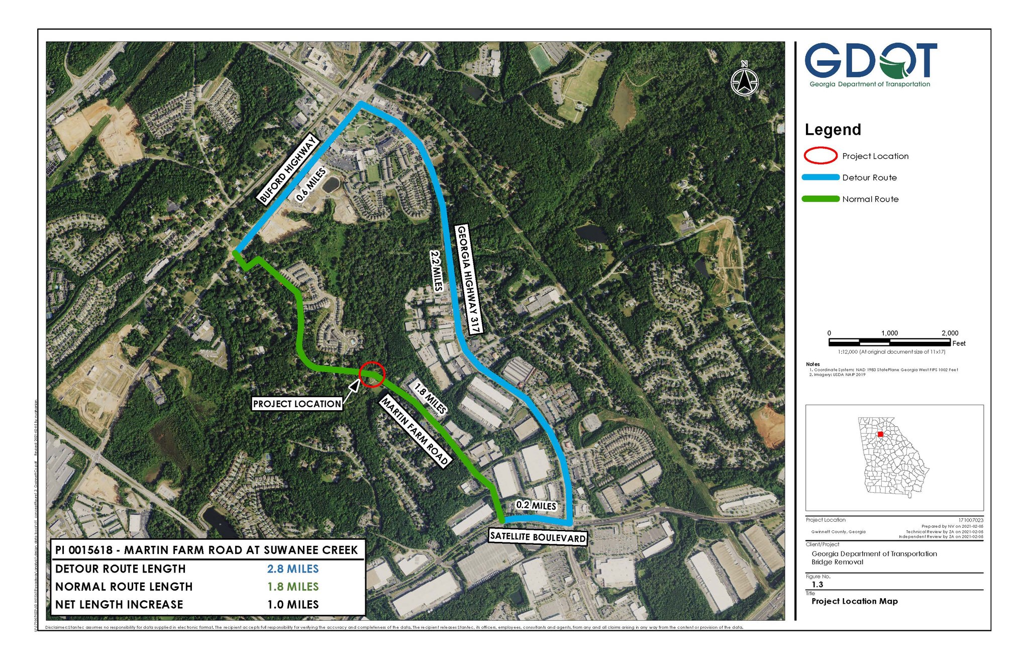 City - Martin Farm Road Bridge will be closed beginning on Wednesday ...