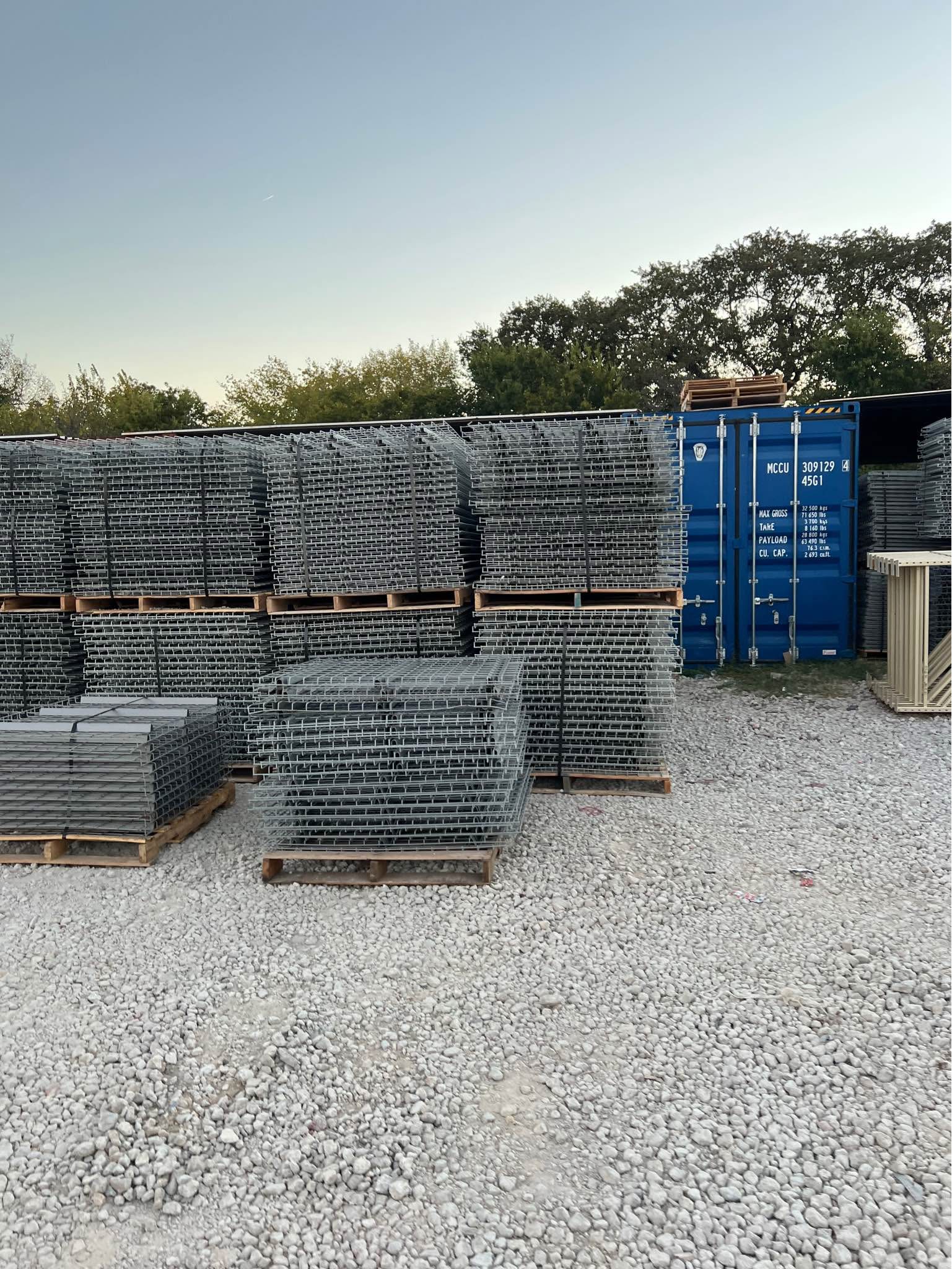 INDUSTRIAL TEARDROP PALLET RACKING - Fencing - Tulsa, Oklahoma ...