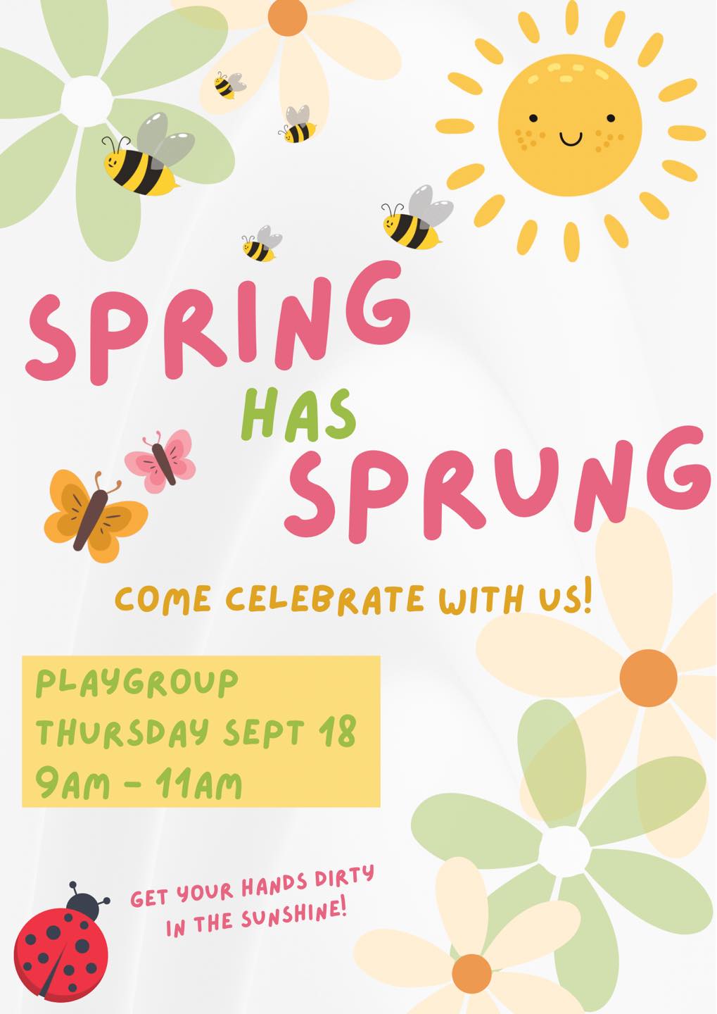 🌸 Spring Has Sprung Playgroup! 🌸... - Carcoar Public School | Facebook