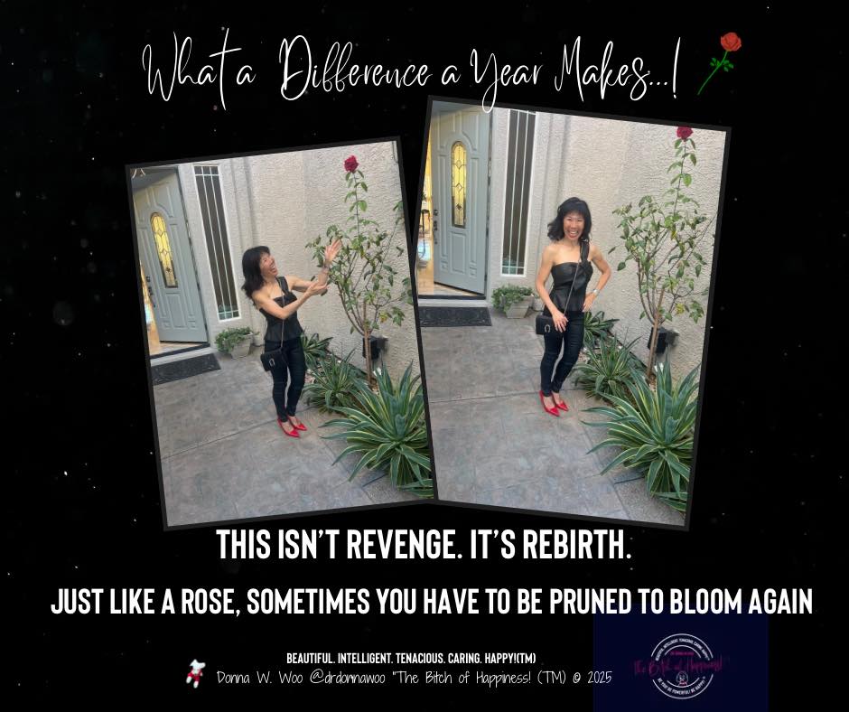Donna W. - 🌹 What a difference a year makes…🥰 Today marks the “official ...