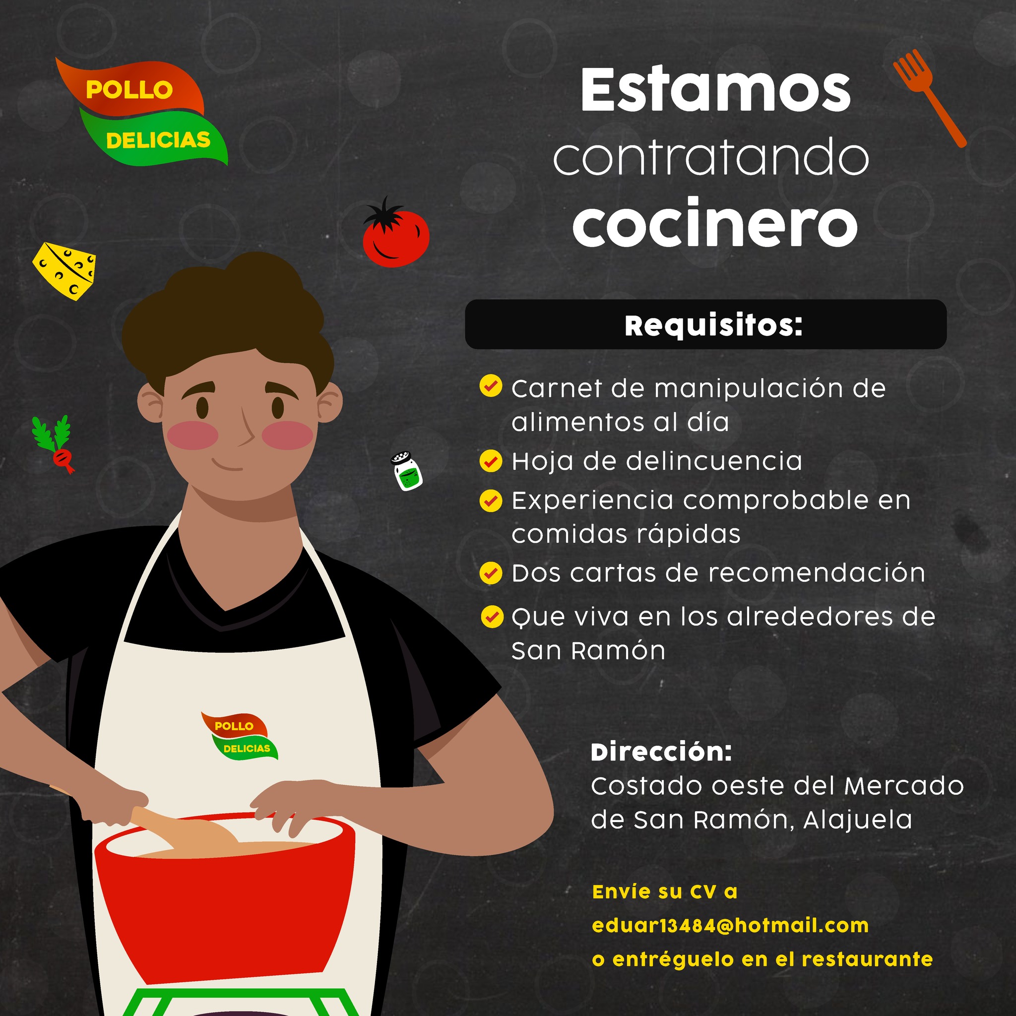 Pollo Delicias | San Ramón
