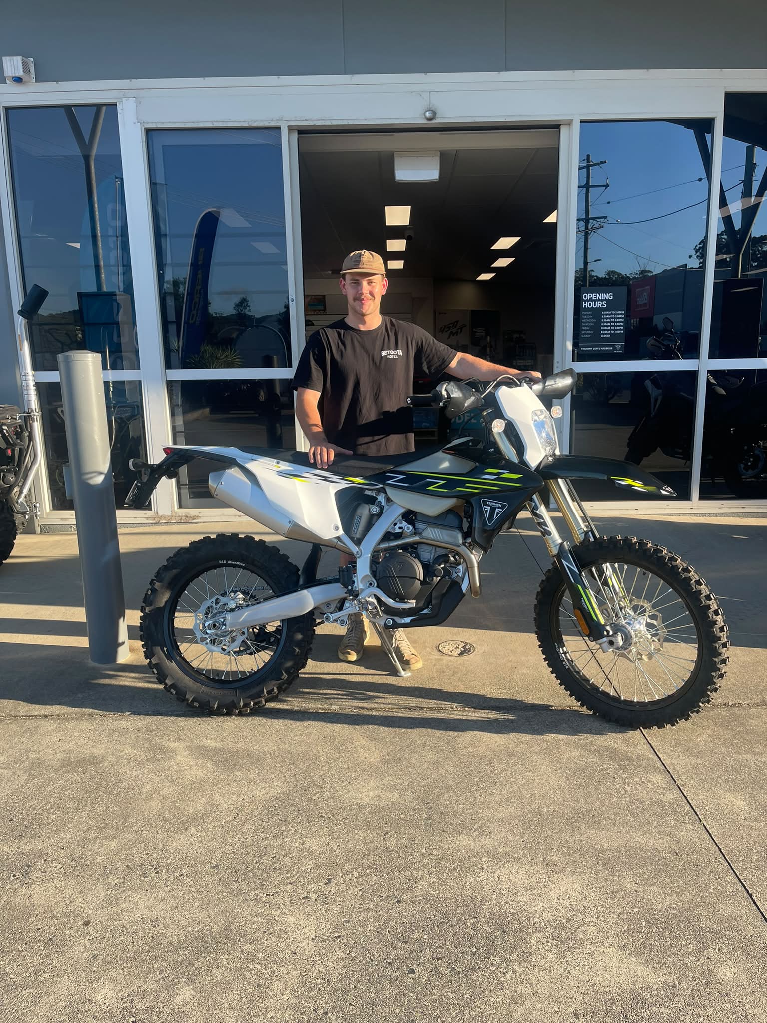 Adventure - Richard recently picked up the Z650RS from us! This