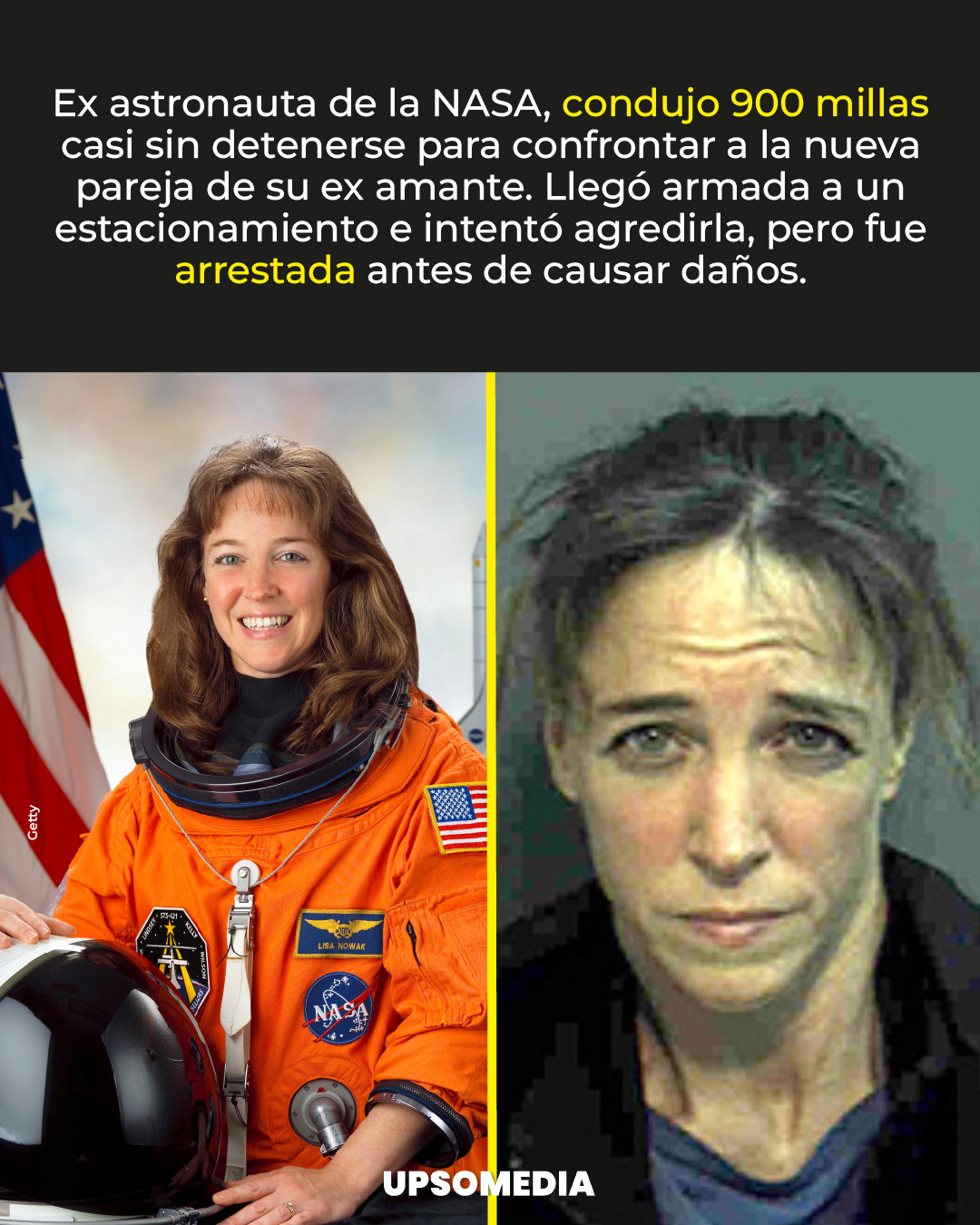 Rosa - En 2007, Lisa Nowak, ex astronauta de la NASA,... | Facebook