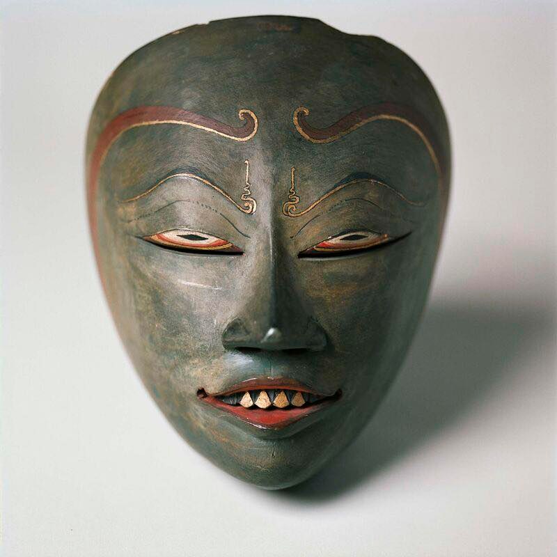 Jenny - Ce masque d’Indonésie (19e siècle) représente Panji, un prince ...
