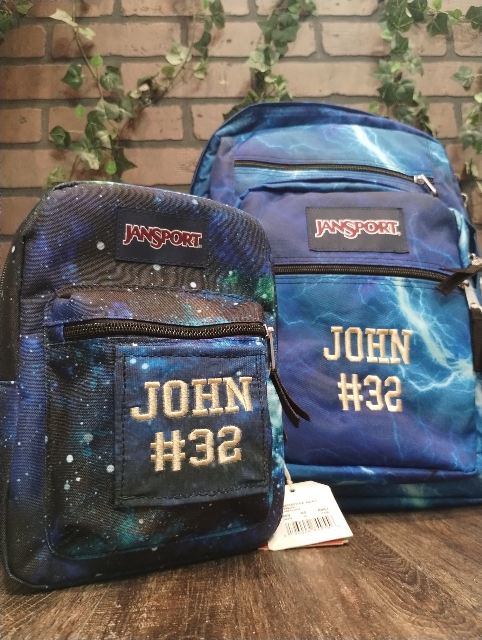 jansport backpack monogrammed Superbreak Plus water bottle pocket JanSport SuperBreak Laptop Backpack, Black