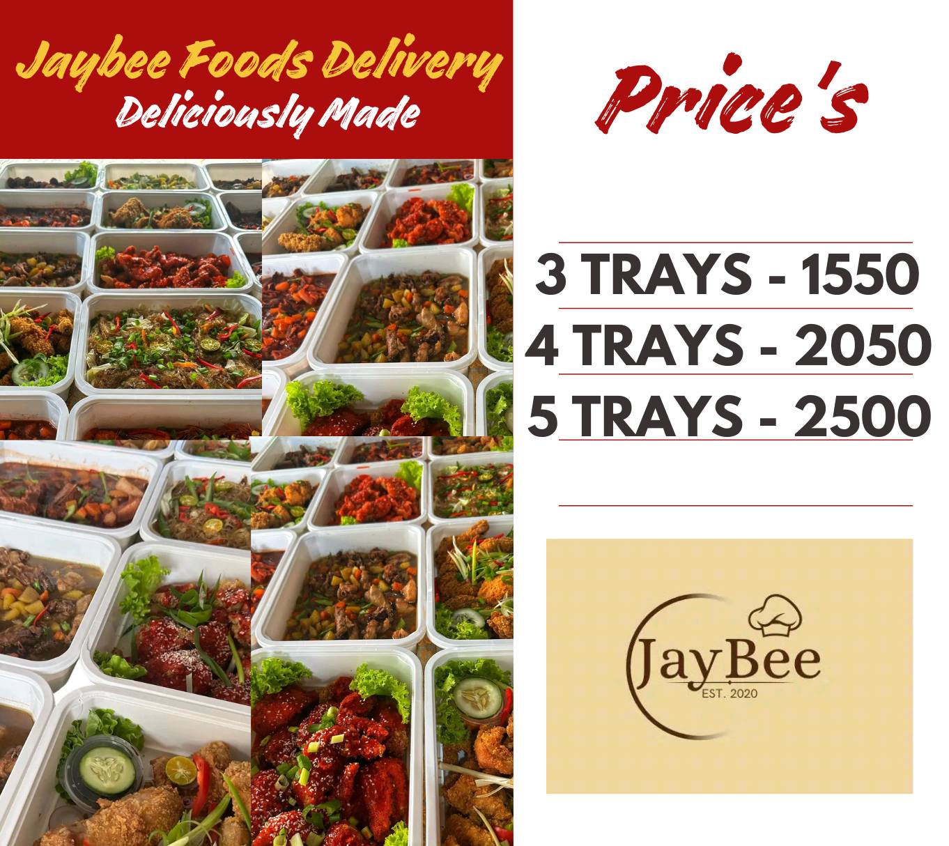 Jaybee Food Delivery... - Jaybee Food Delivery Services