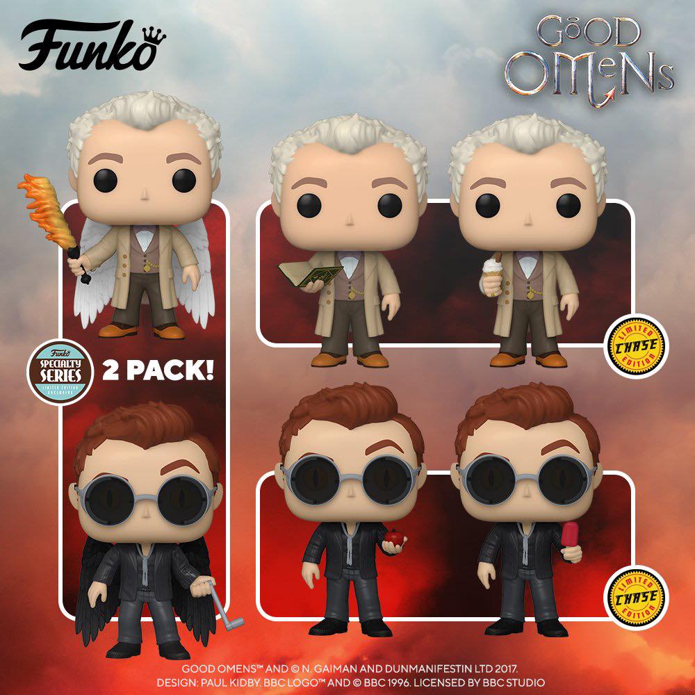 Funko - Pre Order Now! The new Good Omens Funko POPs! Are