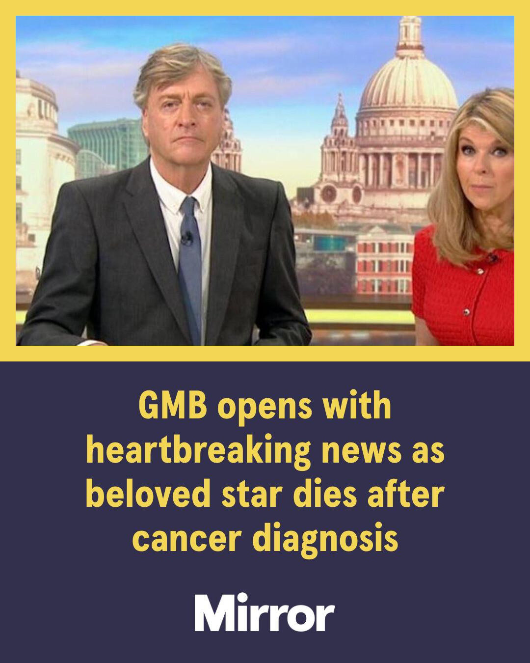 The Mirror - Good Morning Britain shared heartbreaking news after ...