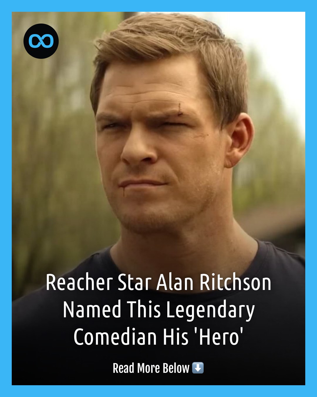 Looper - Alan Ritchson described Jim Carrey as his “hero” when speaking ...