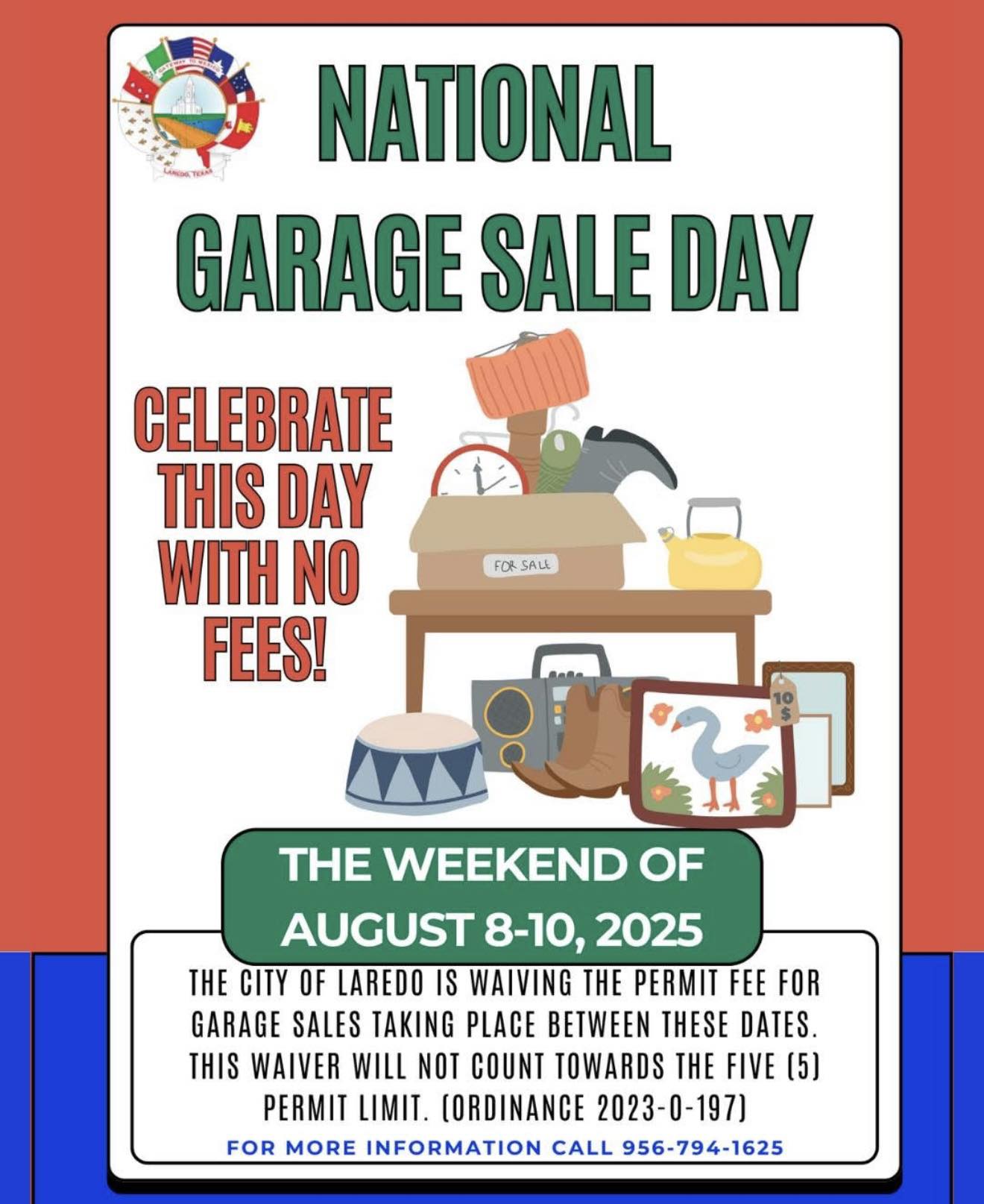 Free Garage Sale Weekend is Back! 🏡🛍️ Get ready to shop, sell