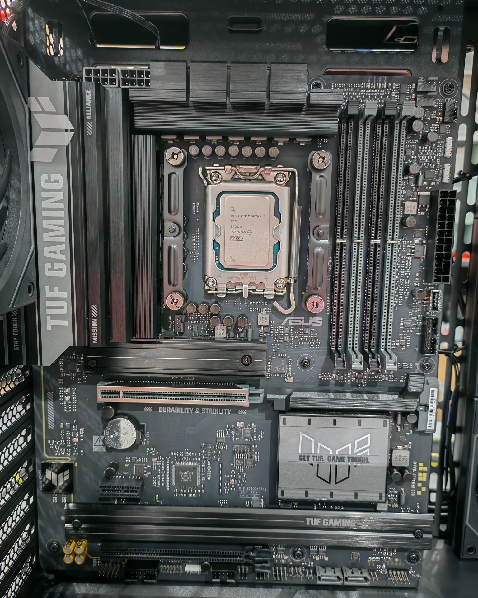 Build in progress 🔧 Asus Tuf Gaming B860-Plus WIFI + Intel Core