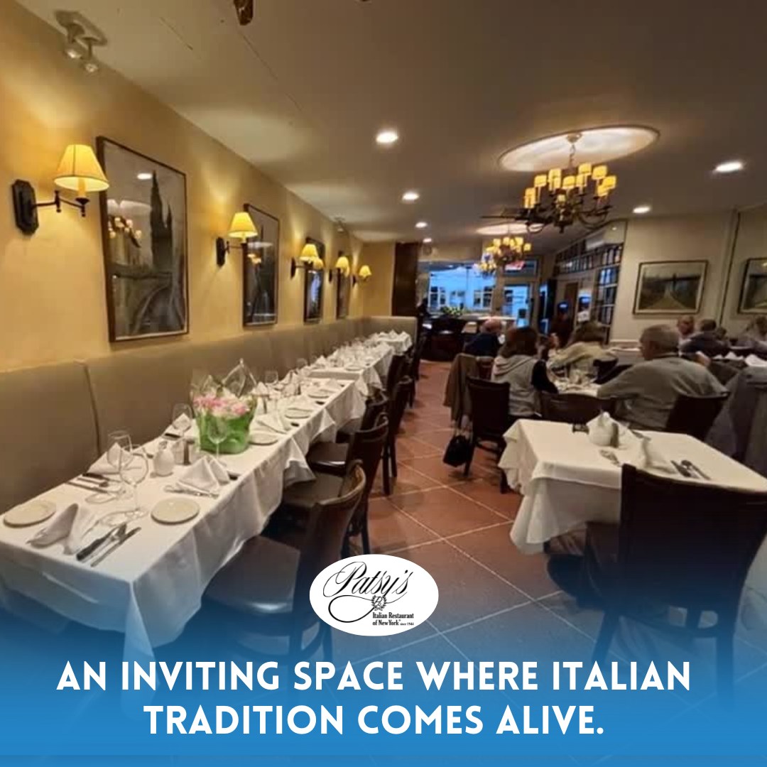 Patsy's - Step into Patsy’s — where timeless interiors, warm lighting ...
