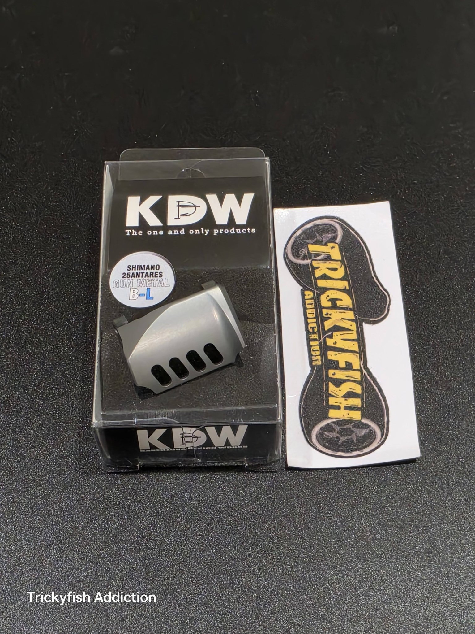 ULN] KDW Thumb Bar 25 Antares Left Color Gunmetal Complete screw