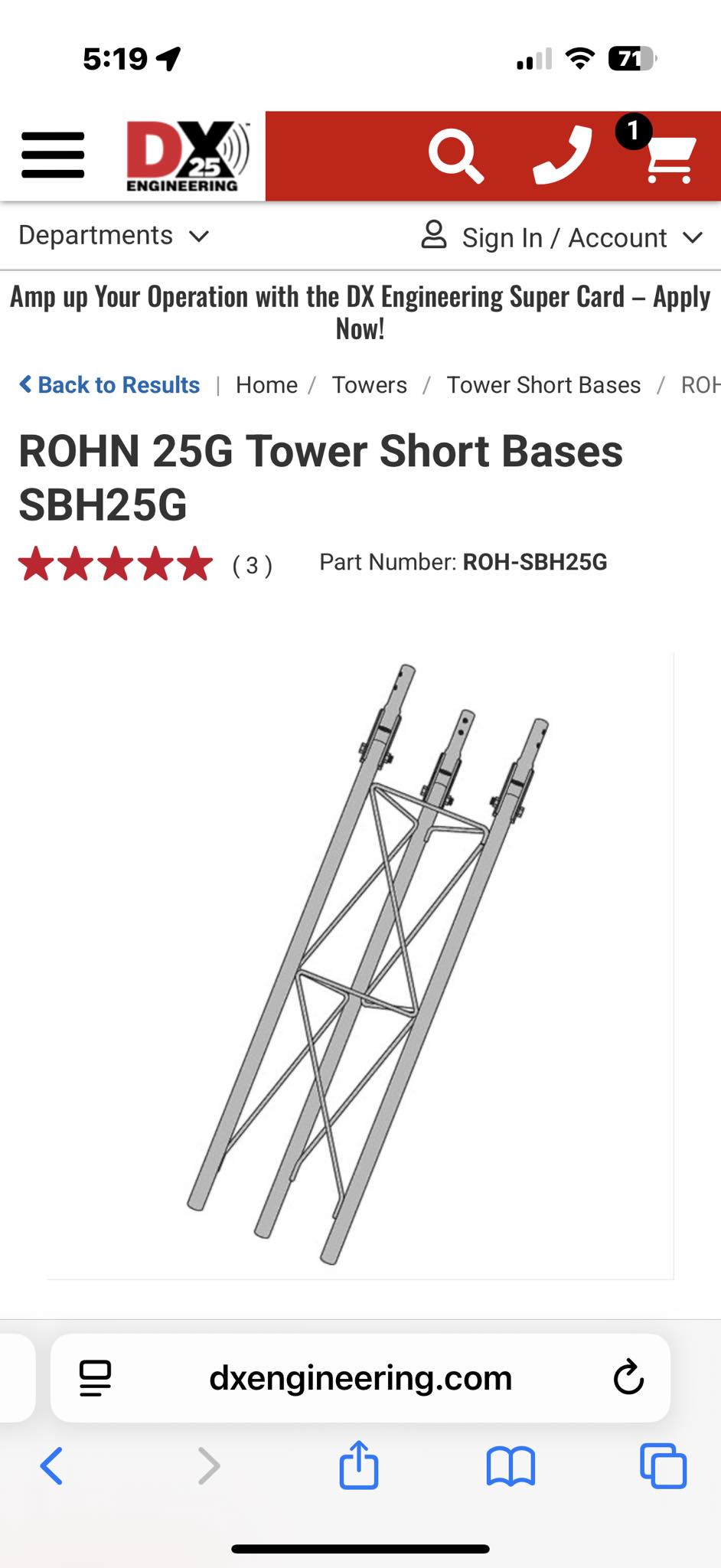 HAM RADIO | Is anyone using this rohn tower hinge | Facebook